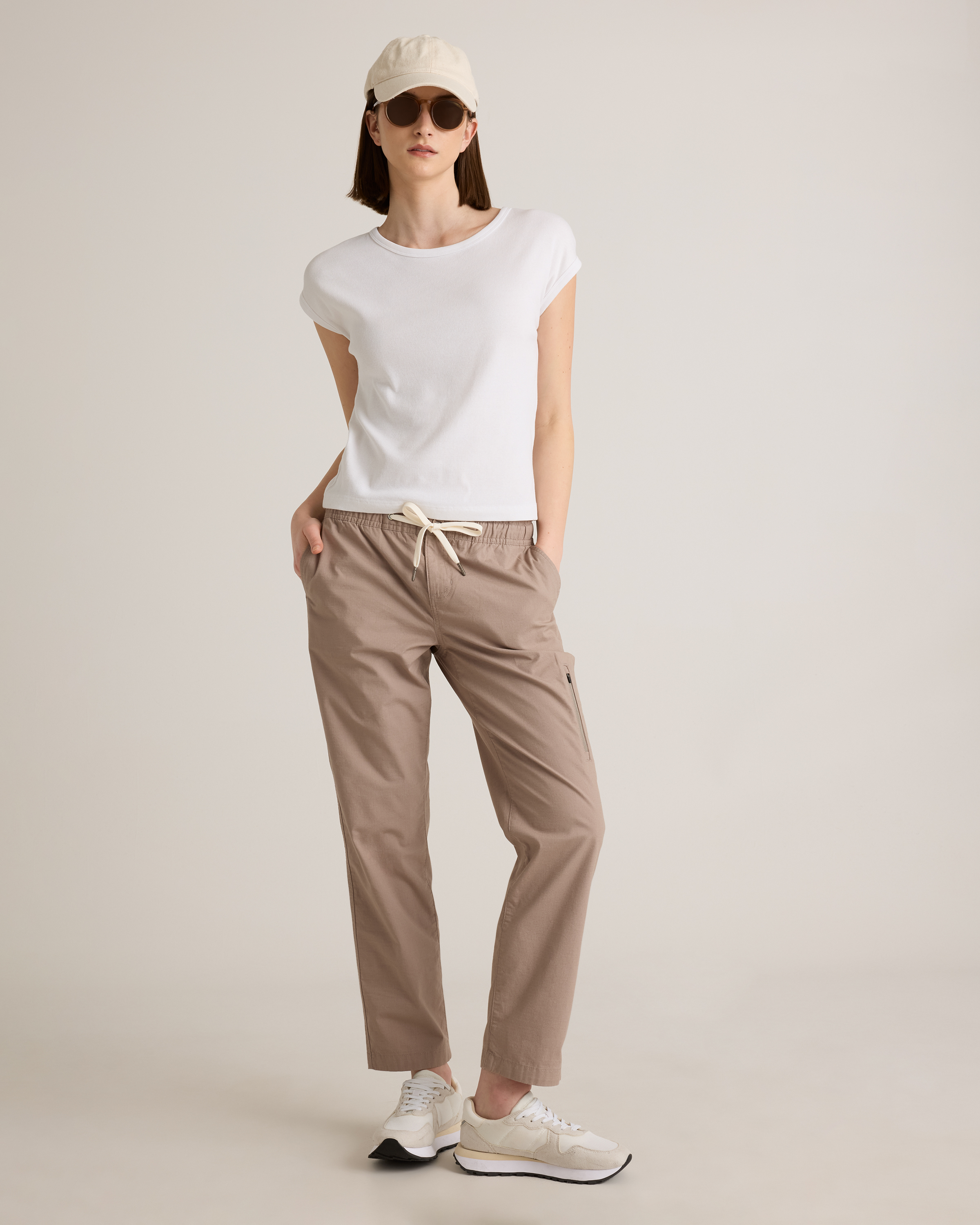 Organic Stretch Ripstop Straight Pants — Image 13