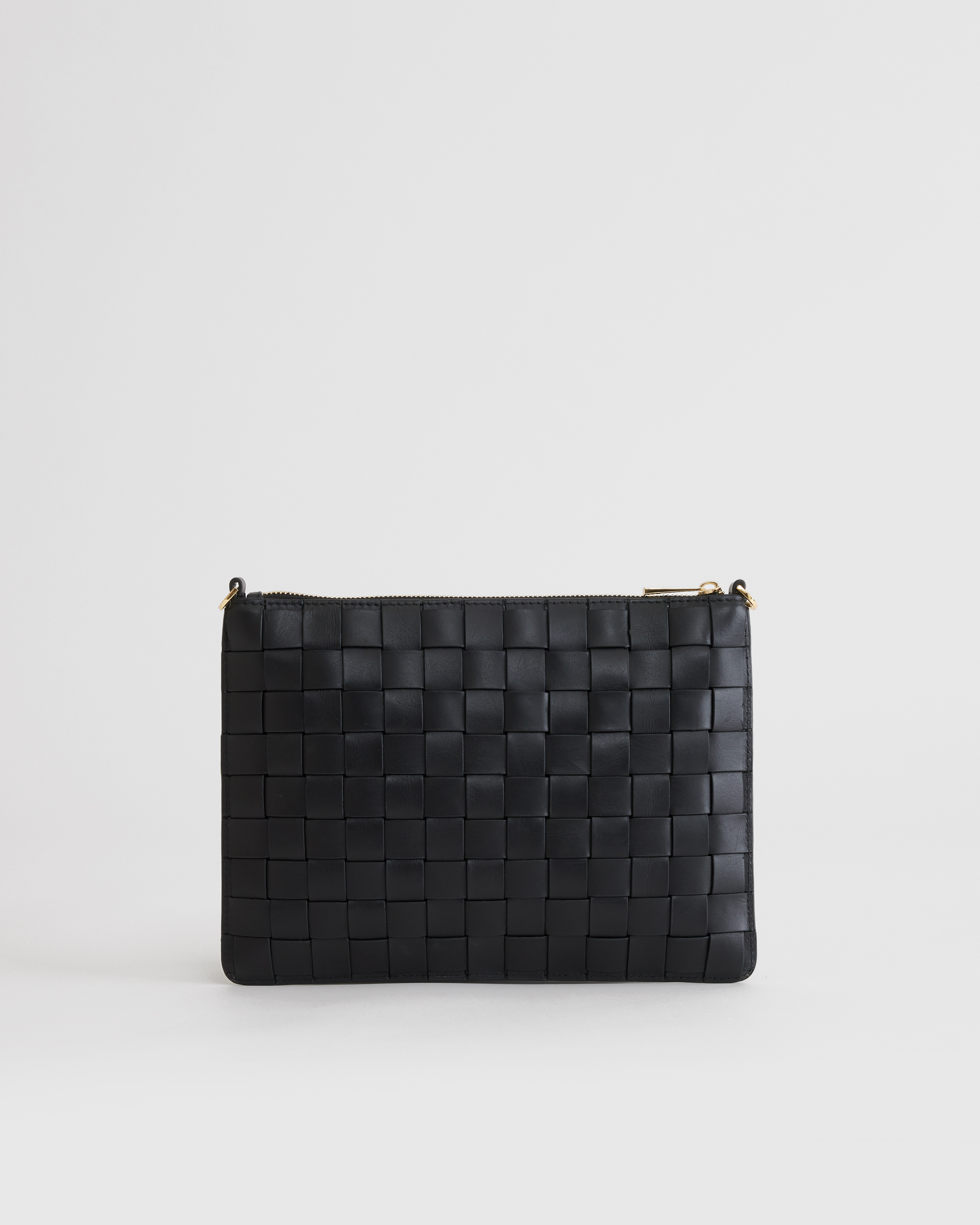 Italian Leather Handwoven Convertible Crossbody — Image 17