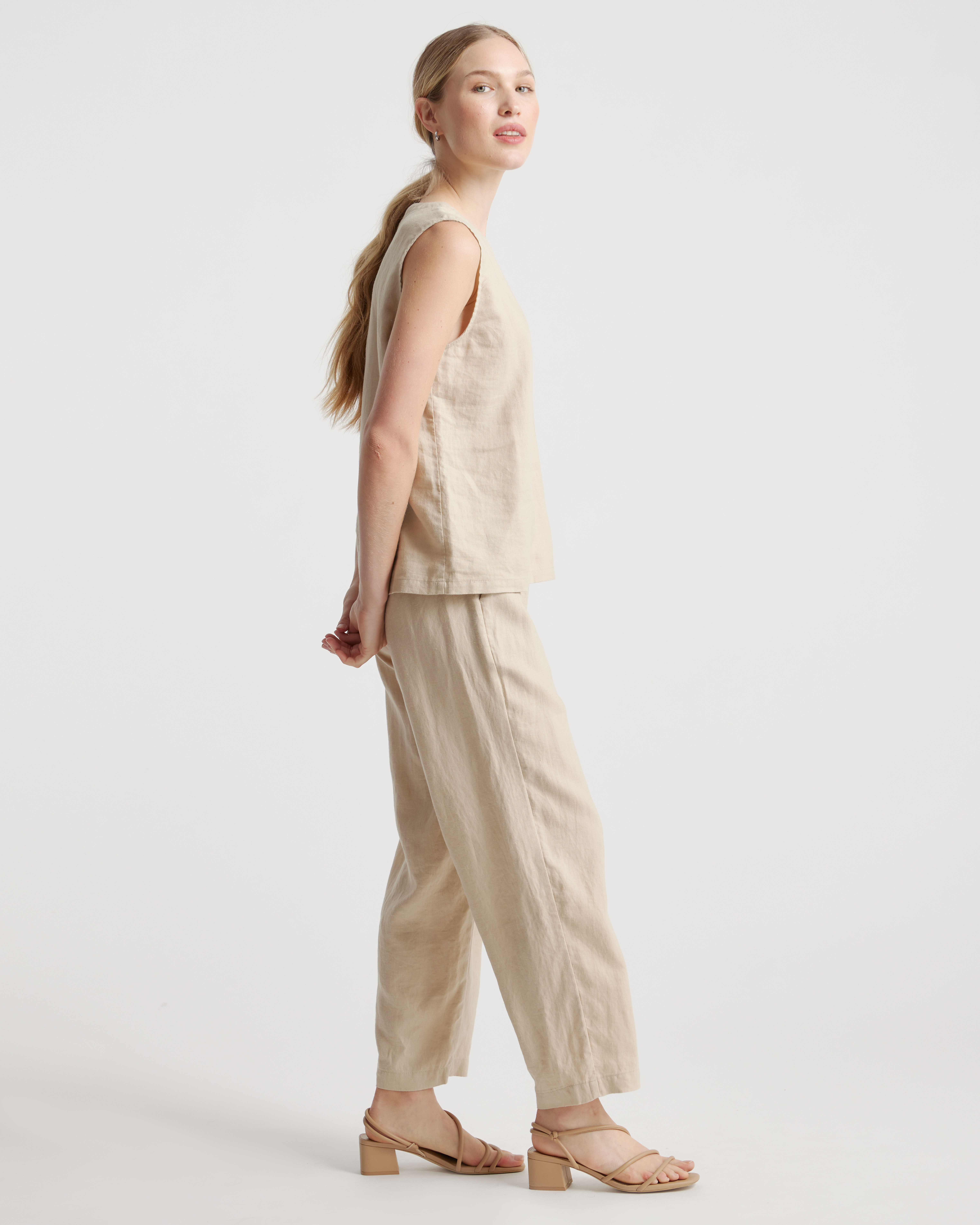 100% European Linen Tank — Image 8