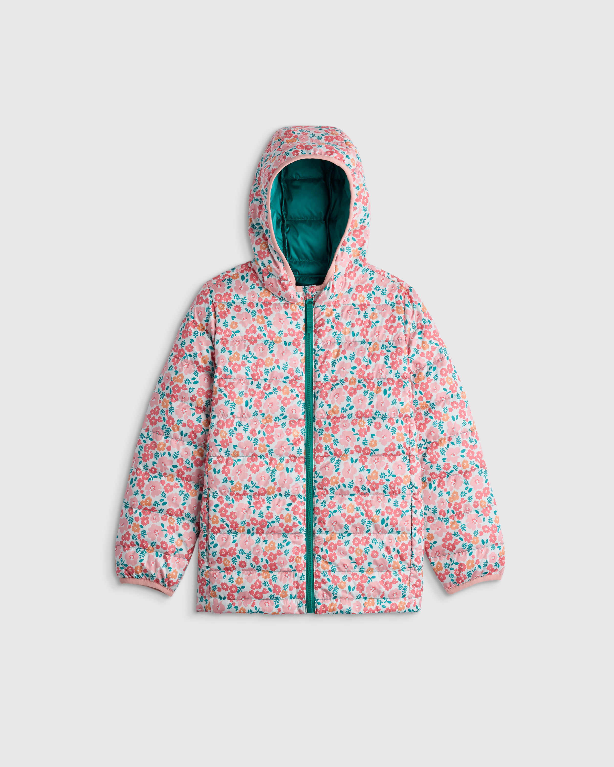 Lightweight Down Hooded Puffer Jacket — Image 8