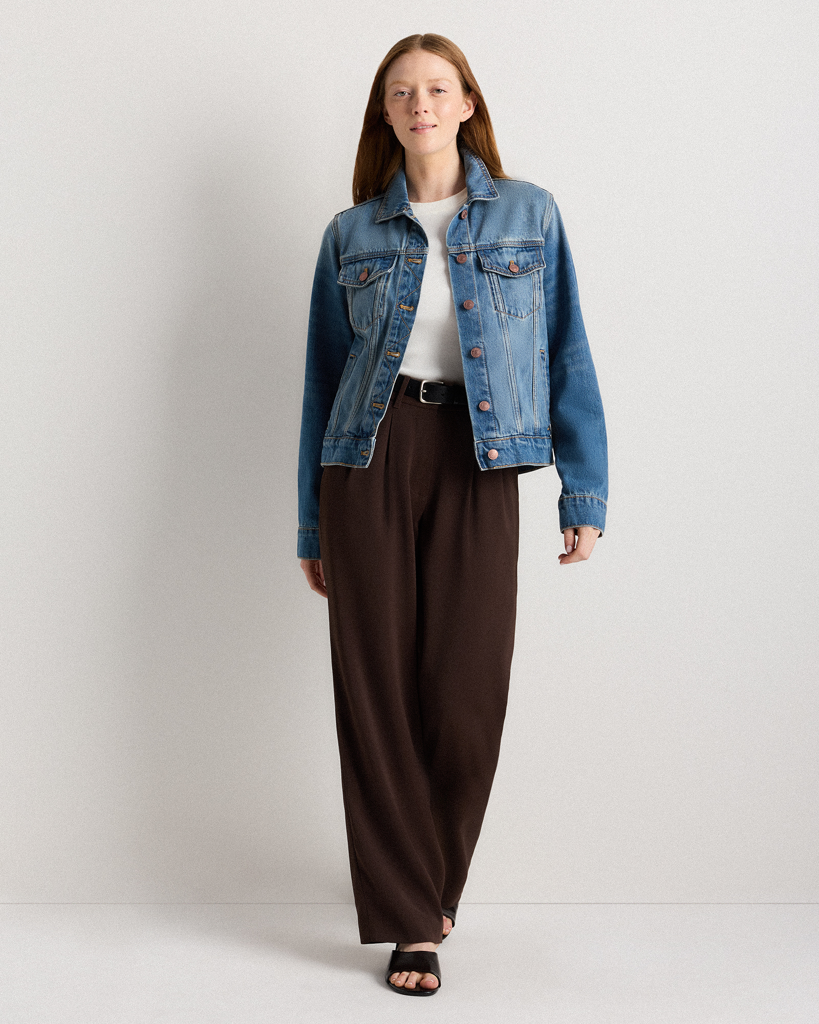 100% Organic Cotton Denim Jacket — Image 18