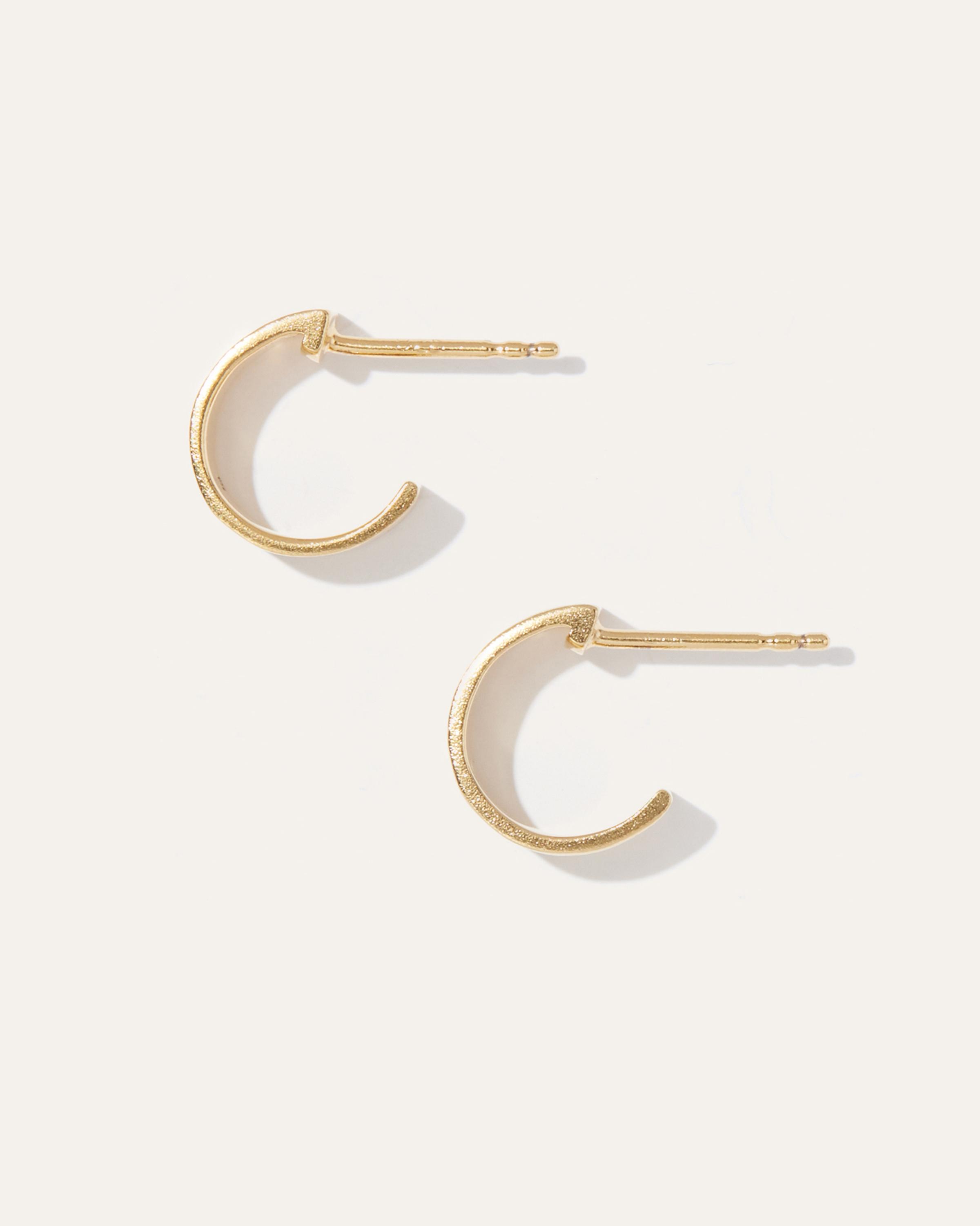 Wide Mini Hoops — Image 5