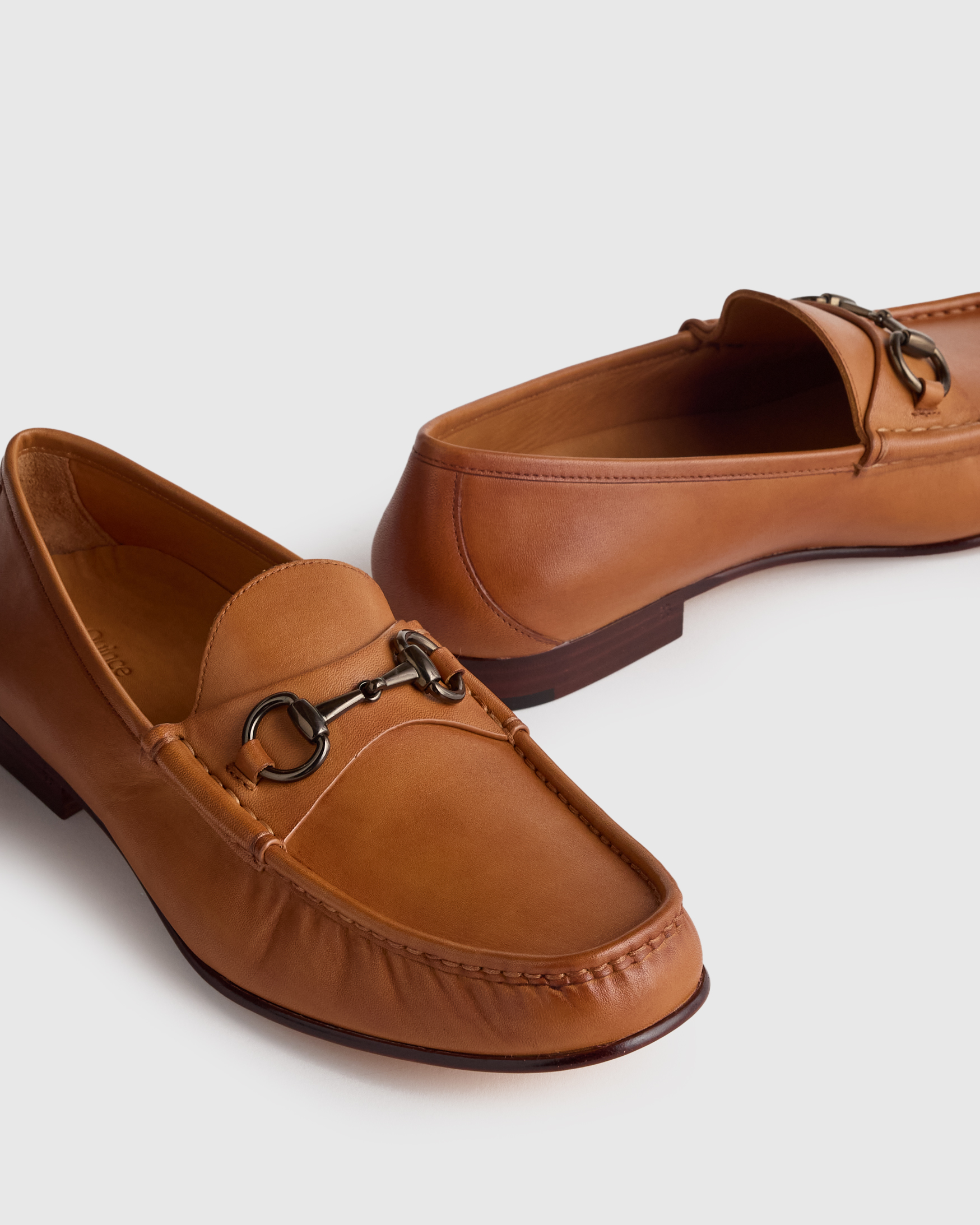 Calfskin Leather Horsebit Loafer — Image 9