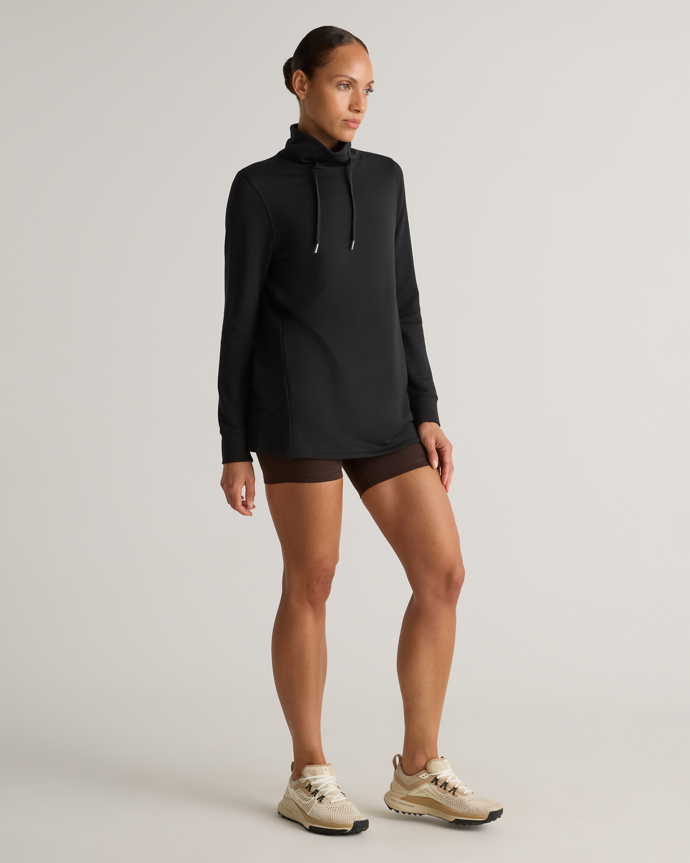 SuperSoft Fleece Mock Neck Pullover — Image 15