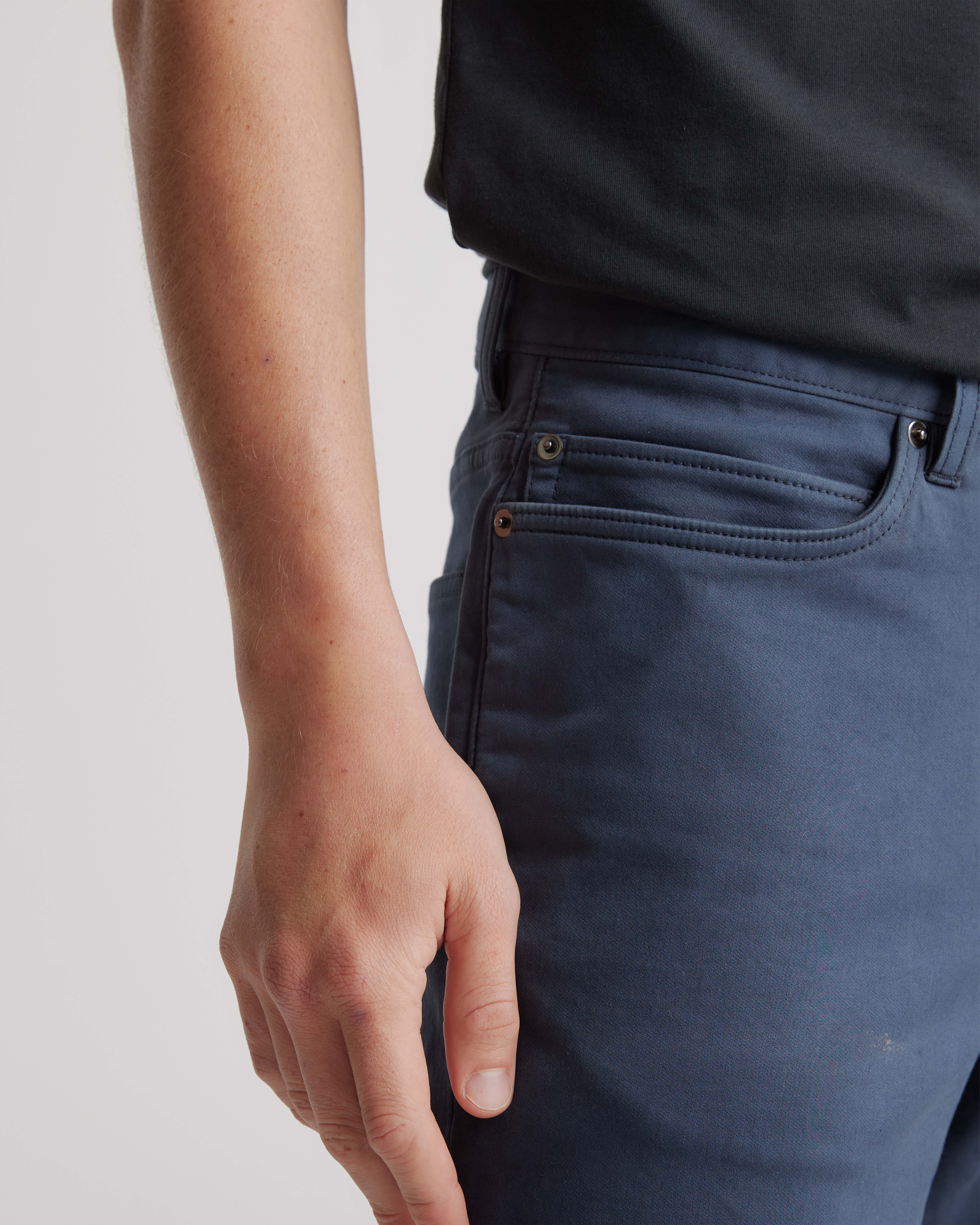 Comfort Stretch Traveler 5-Pocket Pants - Straight — Image 3