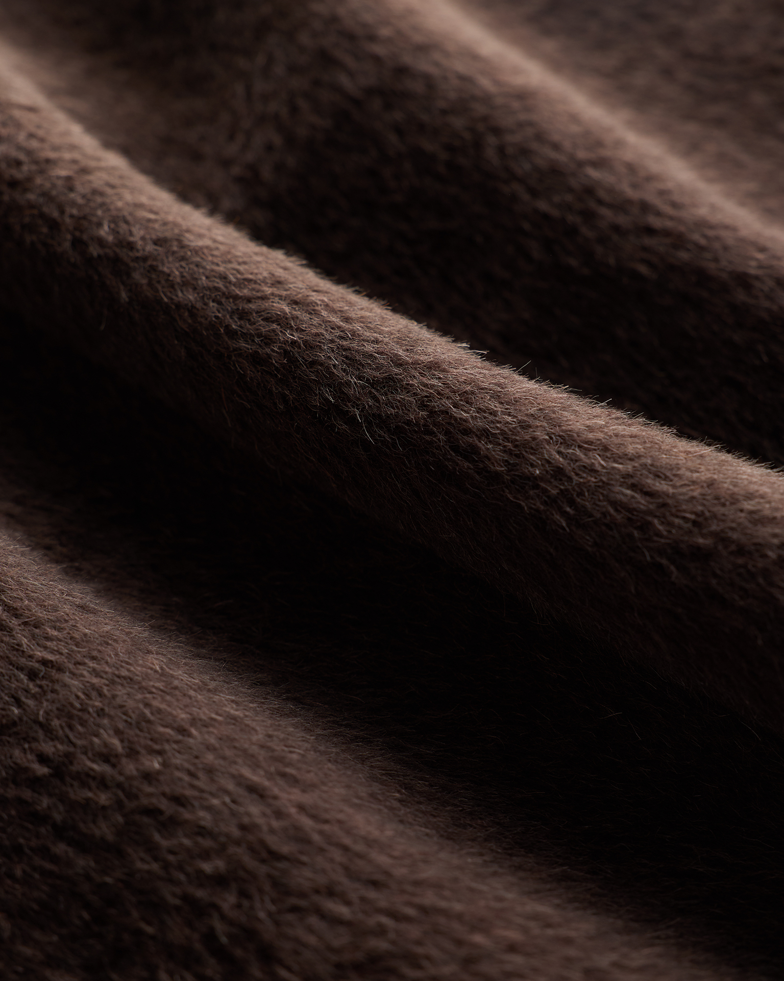 Alpaca-Wool Stand Collar Coat — Image 19