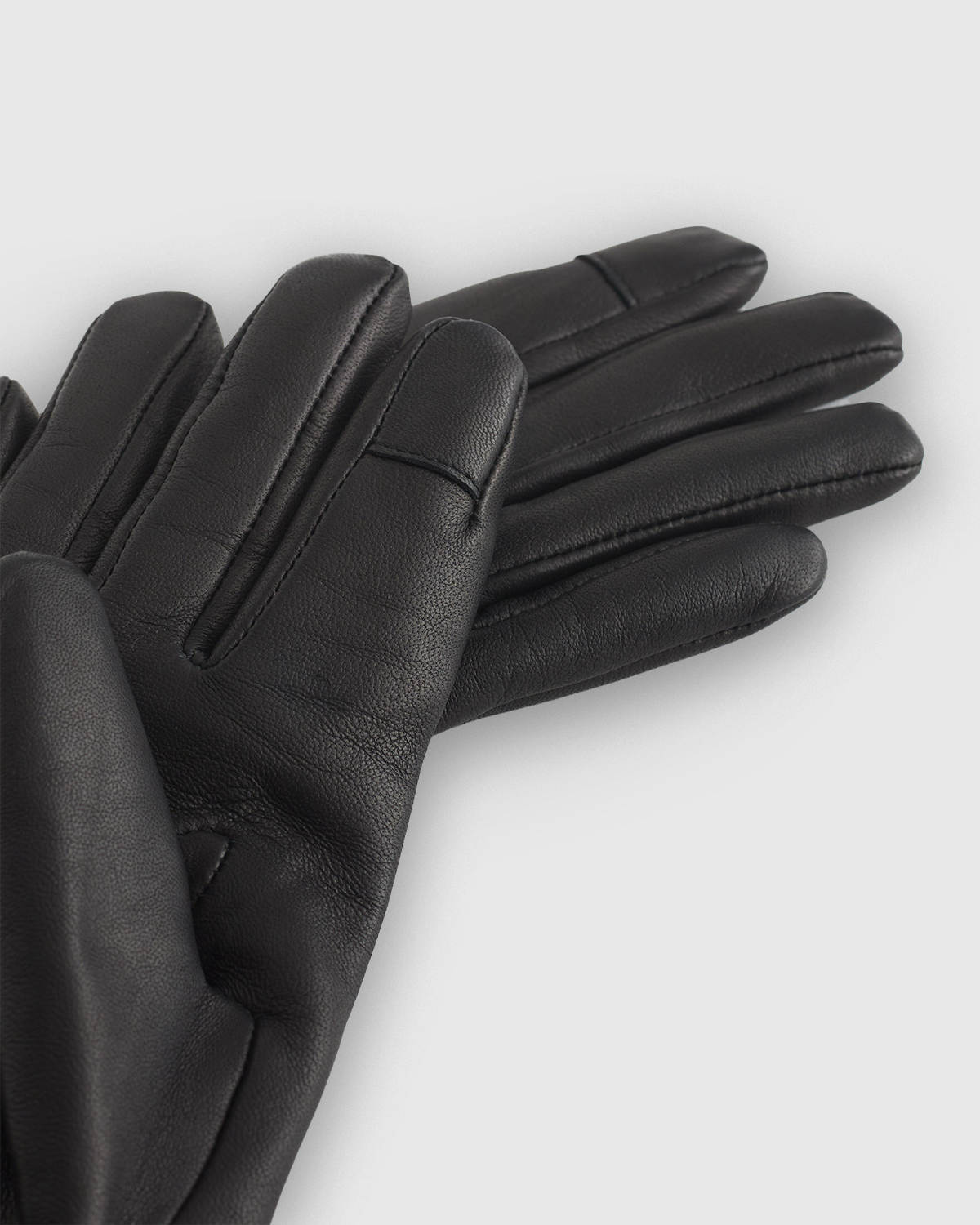 Cashmere Lined Leather Gloves — Image 8