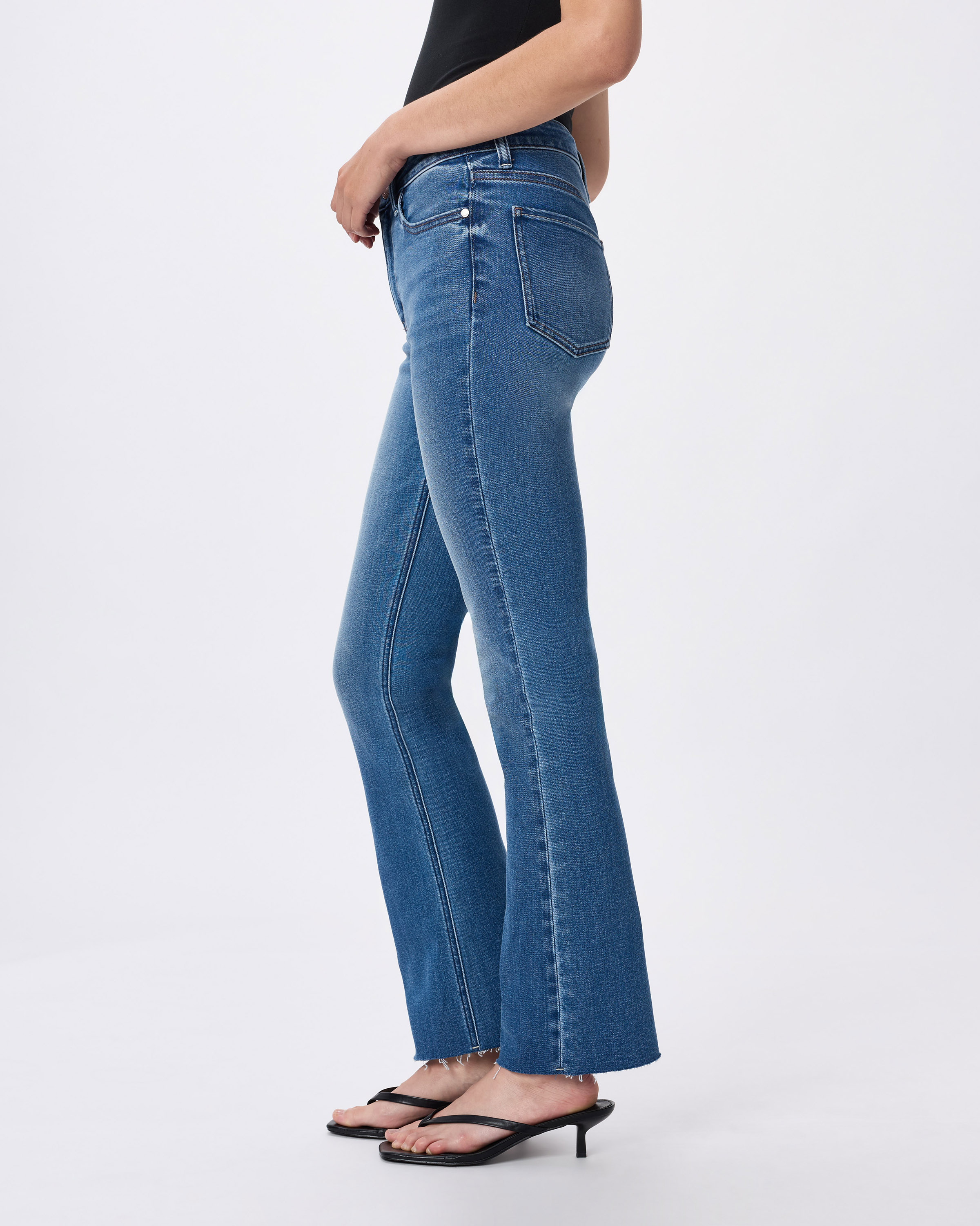 Bella Stretch Kick Flare Jeans — Image 158
