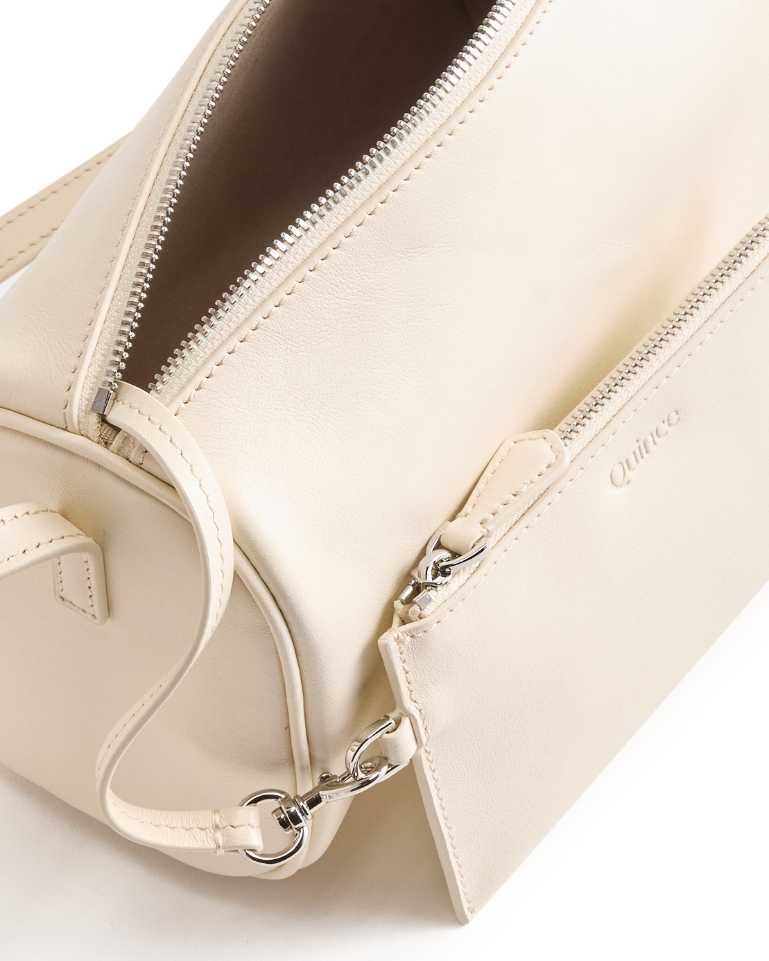 Italian Leather Mini Barrel Shoulder Bag — Image 28