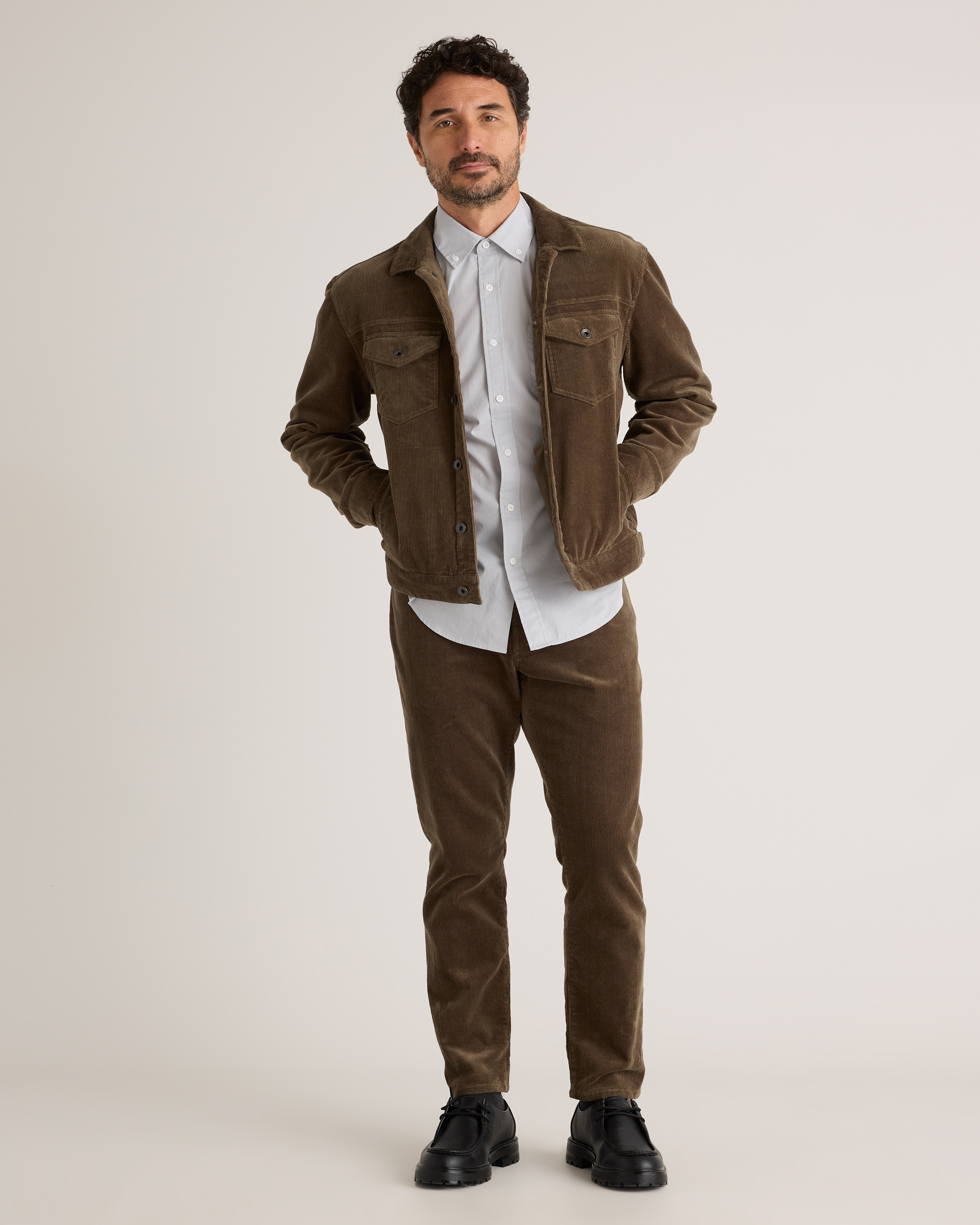 Organic Cotton Stretch Poplin Shirt — Image 12