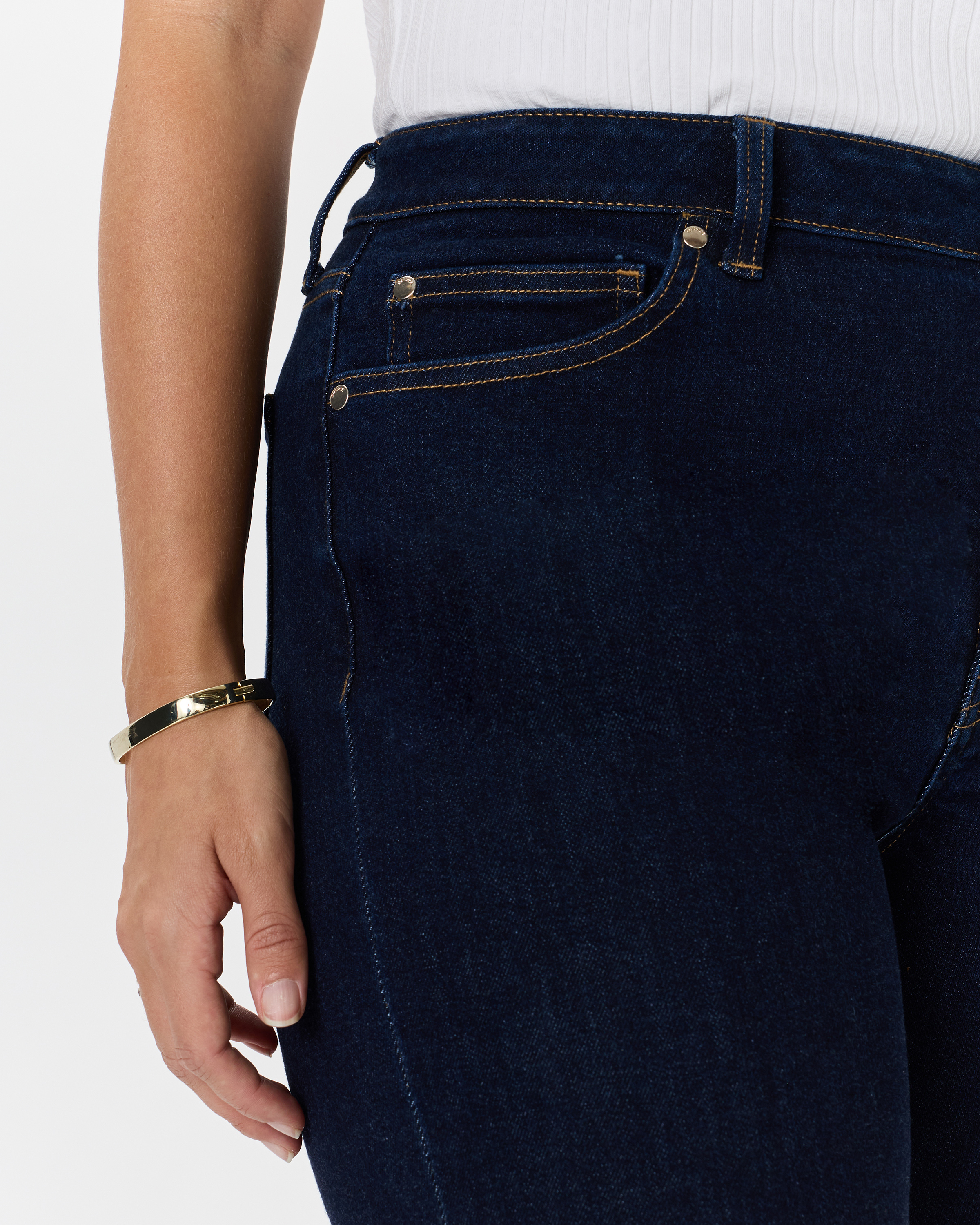 Bella Stretch Straight Jeans — Image 21