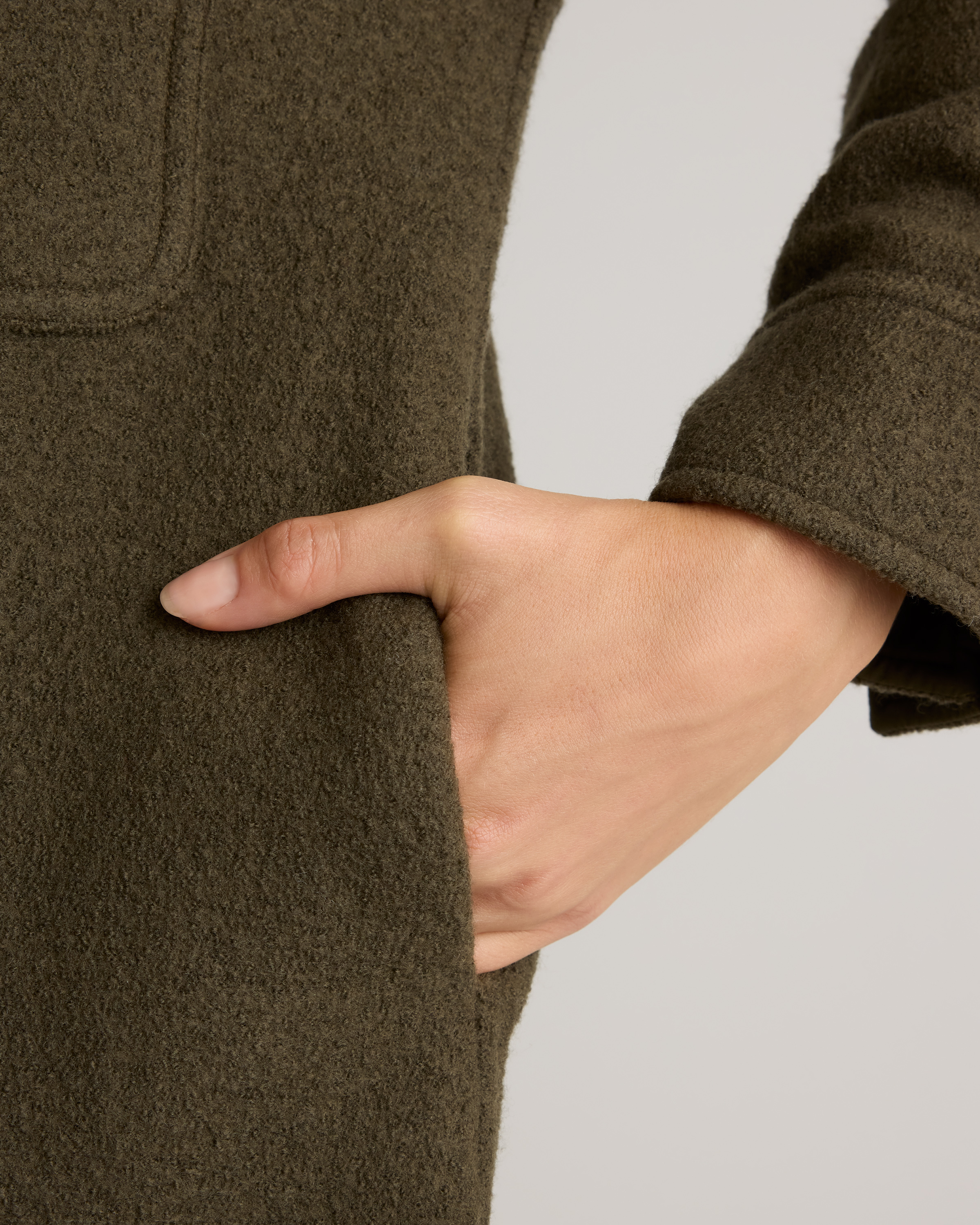100% Merino Wool Shirt Jacket — Image 5