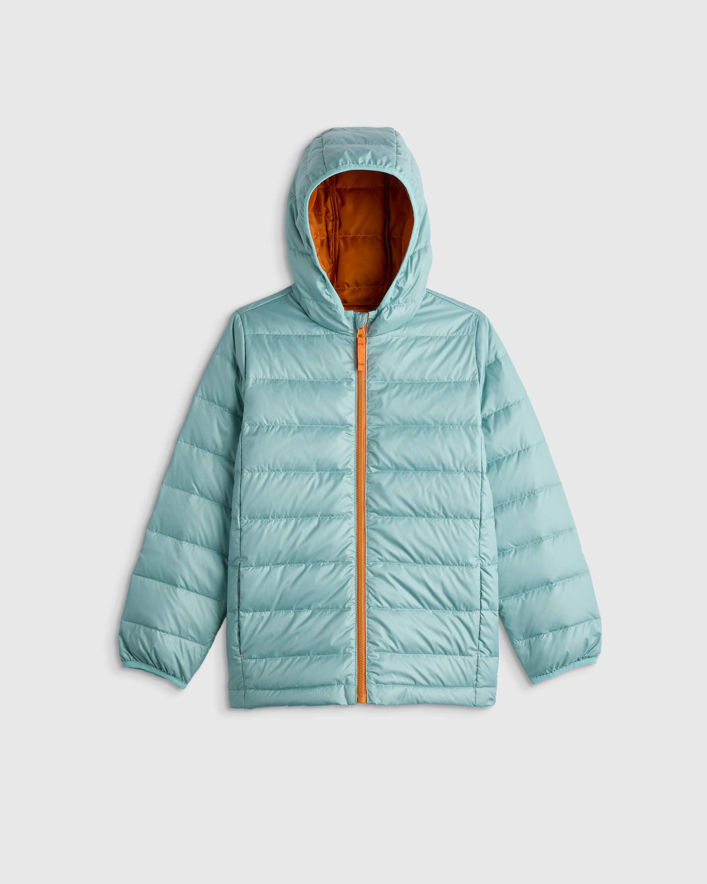 Lightweight Down Hooded Puffer Jacket — Image 15