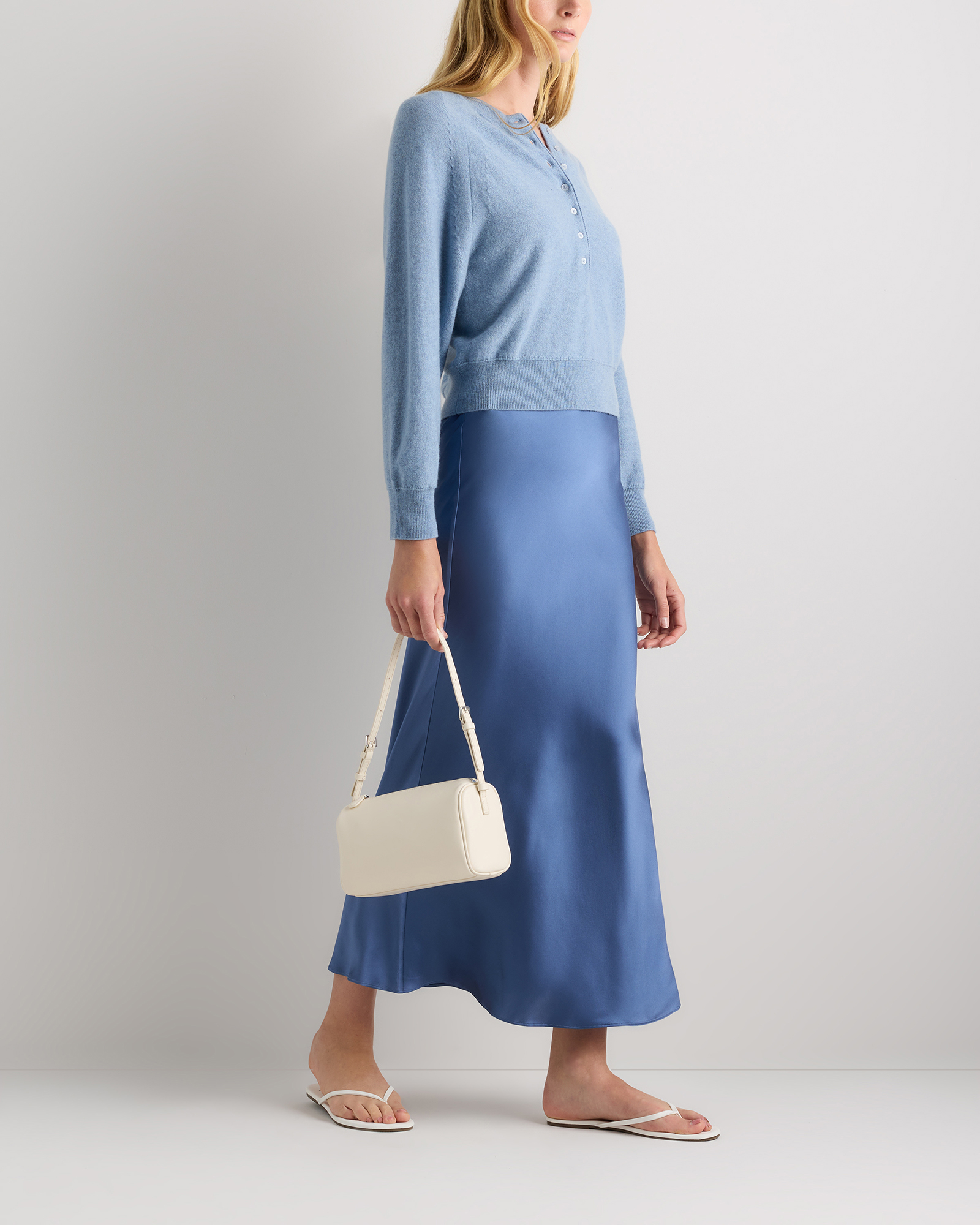 Italian Leather Mini Barrel Shoulder Bag — Image 19