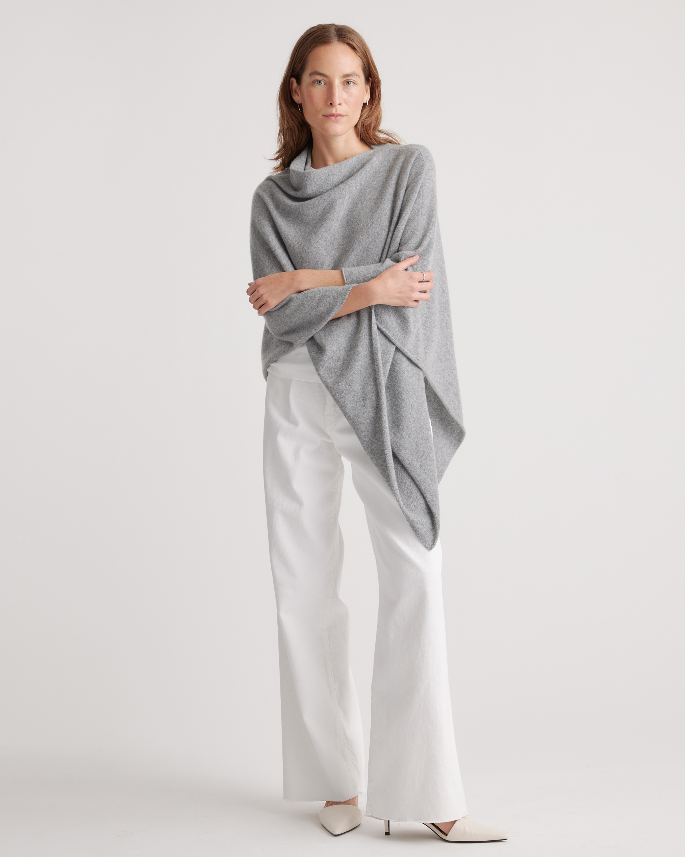 Mongolian Cashmere Poncho — Image 8