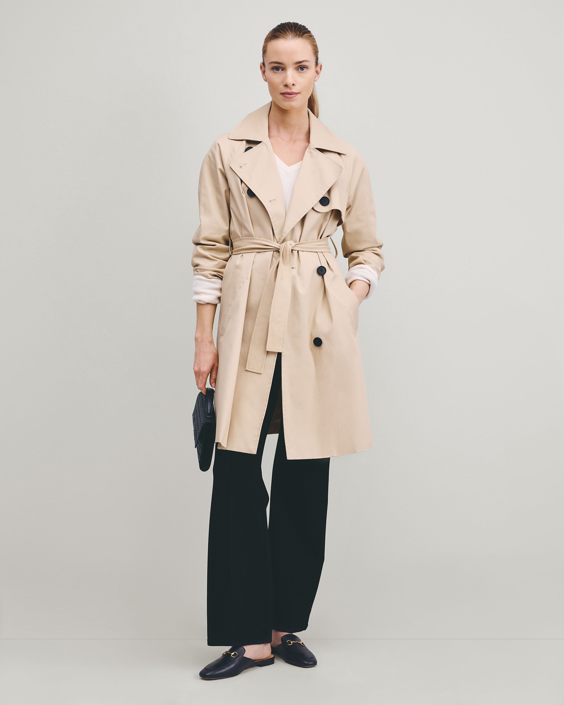Comfort Stretch Trench Coat — Image 8