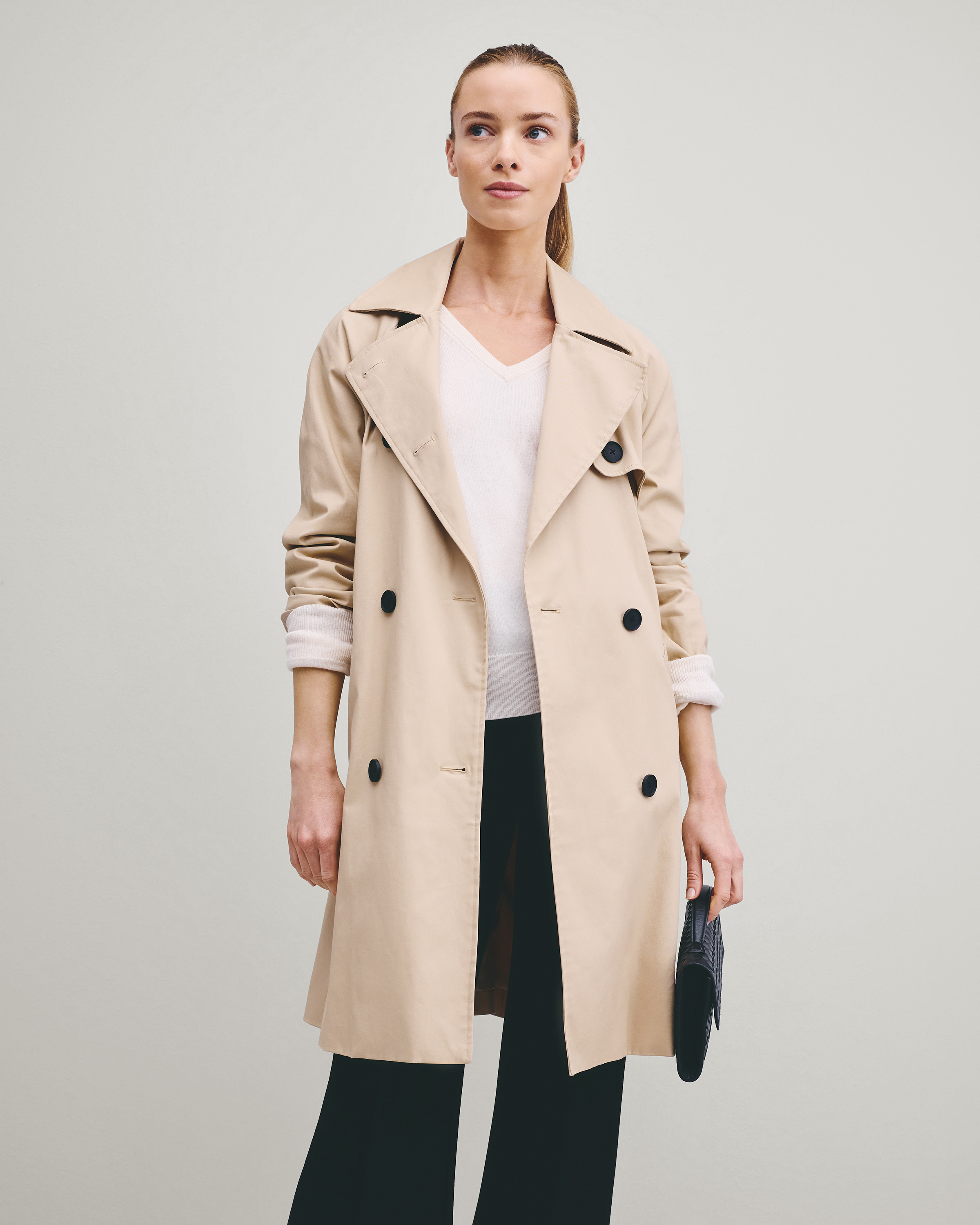Comfort Stretch Trench Coat — Image 6