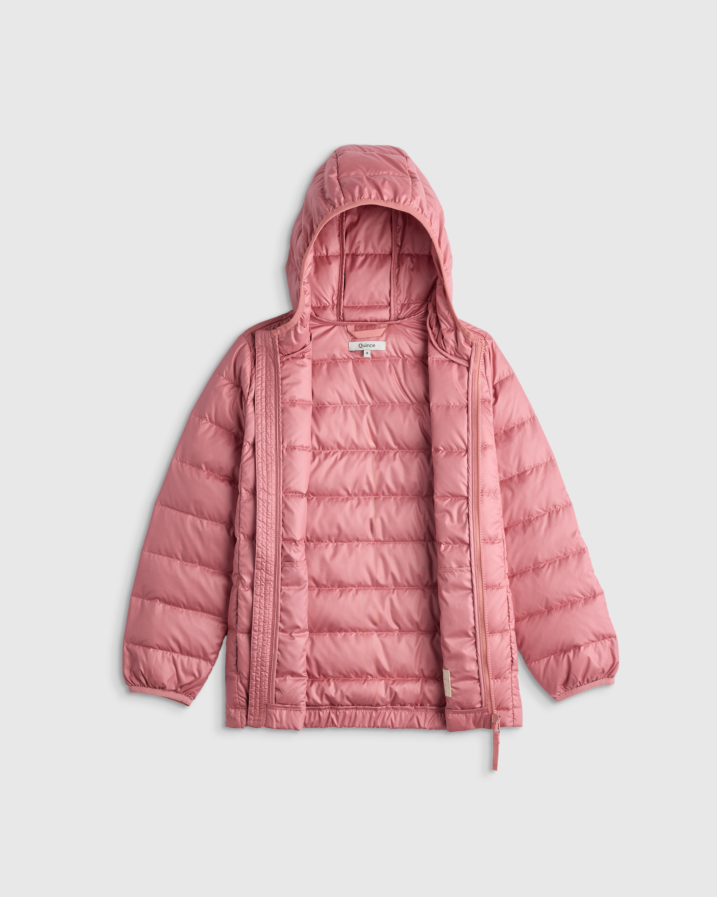 Lightweight Down Hooded Puffer Jacket — Image 11