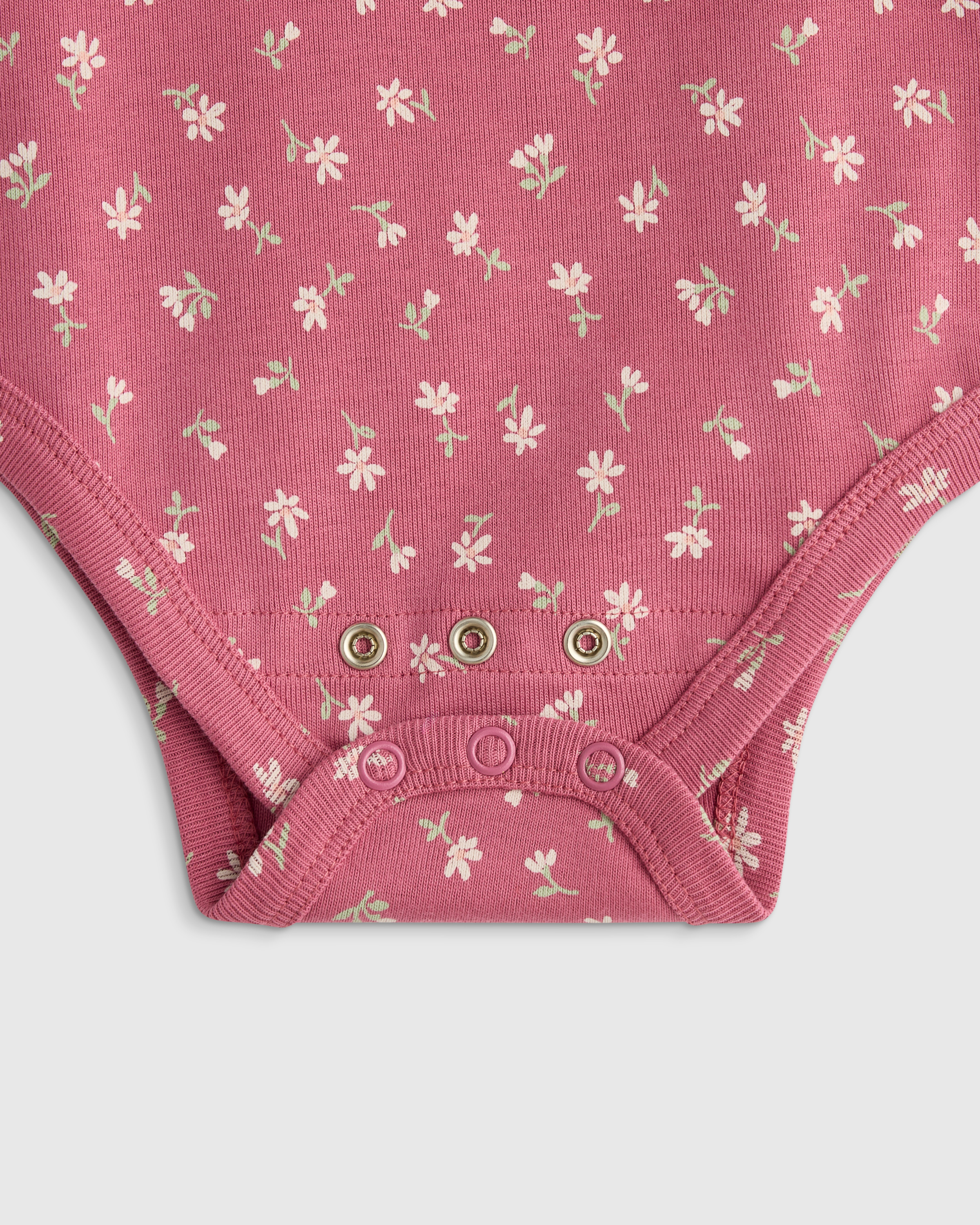100% Organic Cotton Long Sleeve Bodysuit — Image 3