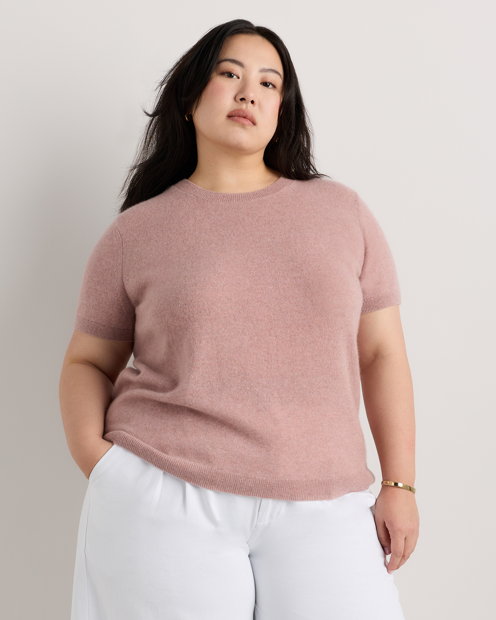 Mongolian Cashmere Tee — Image 35