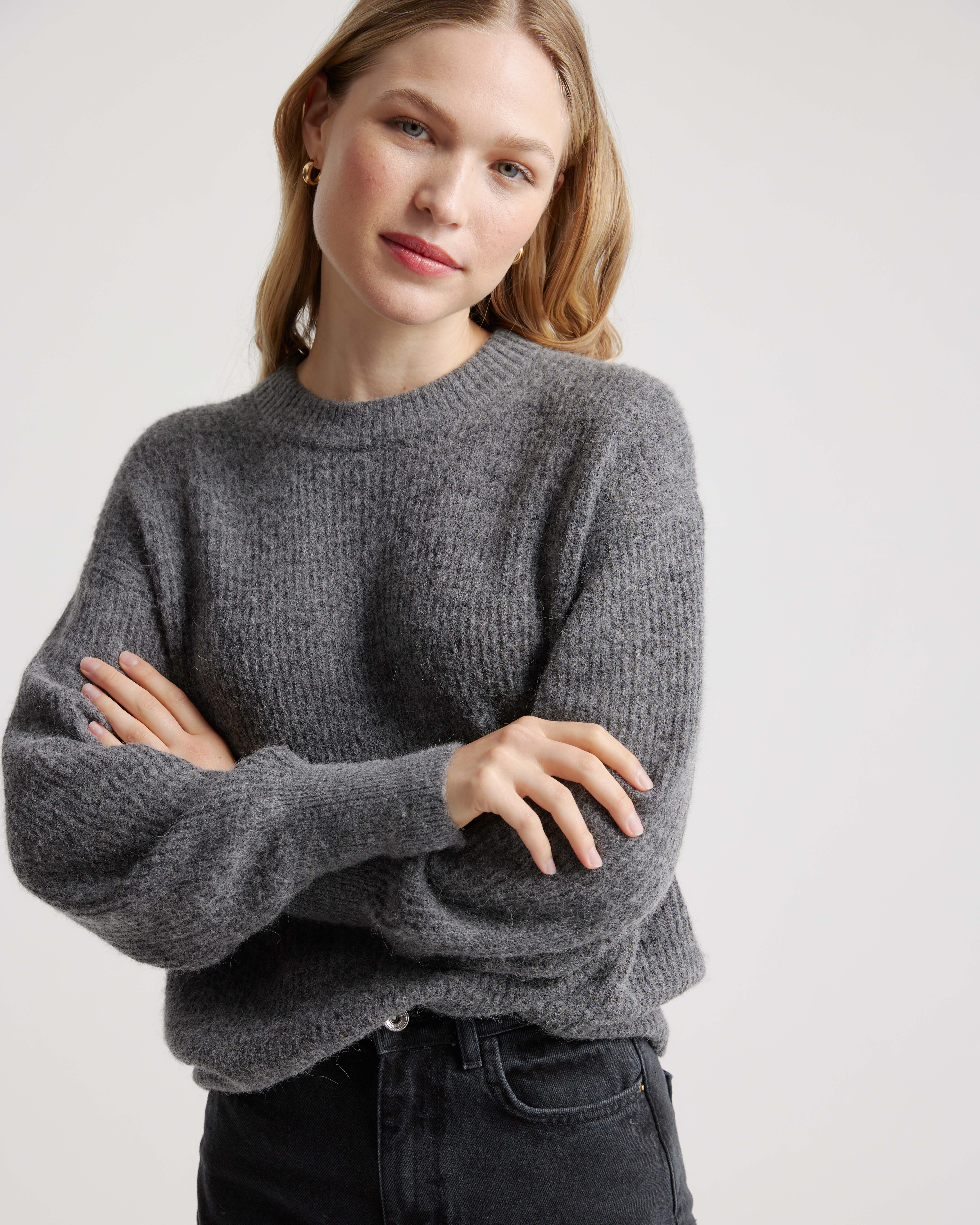 Baby Alpaca-Wool Crew — Image 3