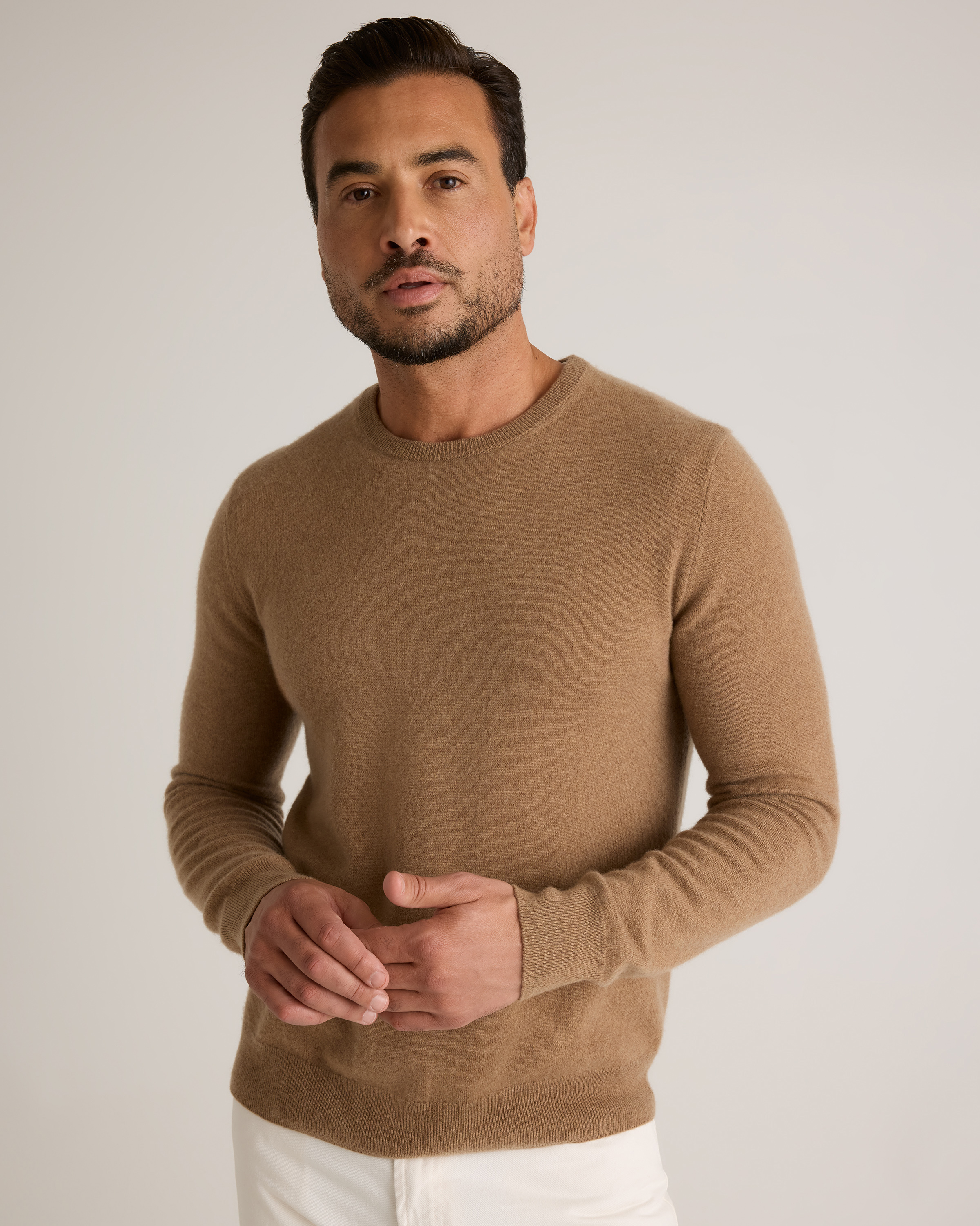 Mongolian Cashmere Crewneck Sweater — Image 15