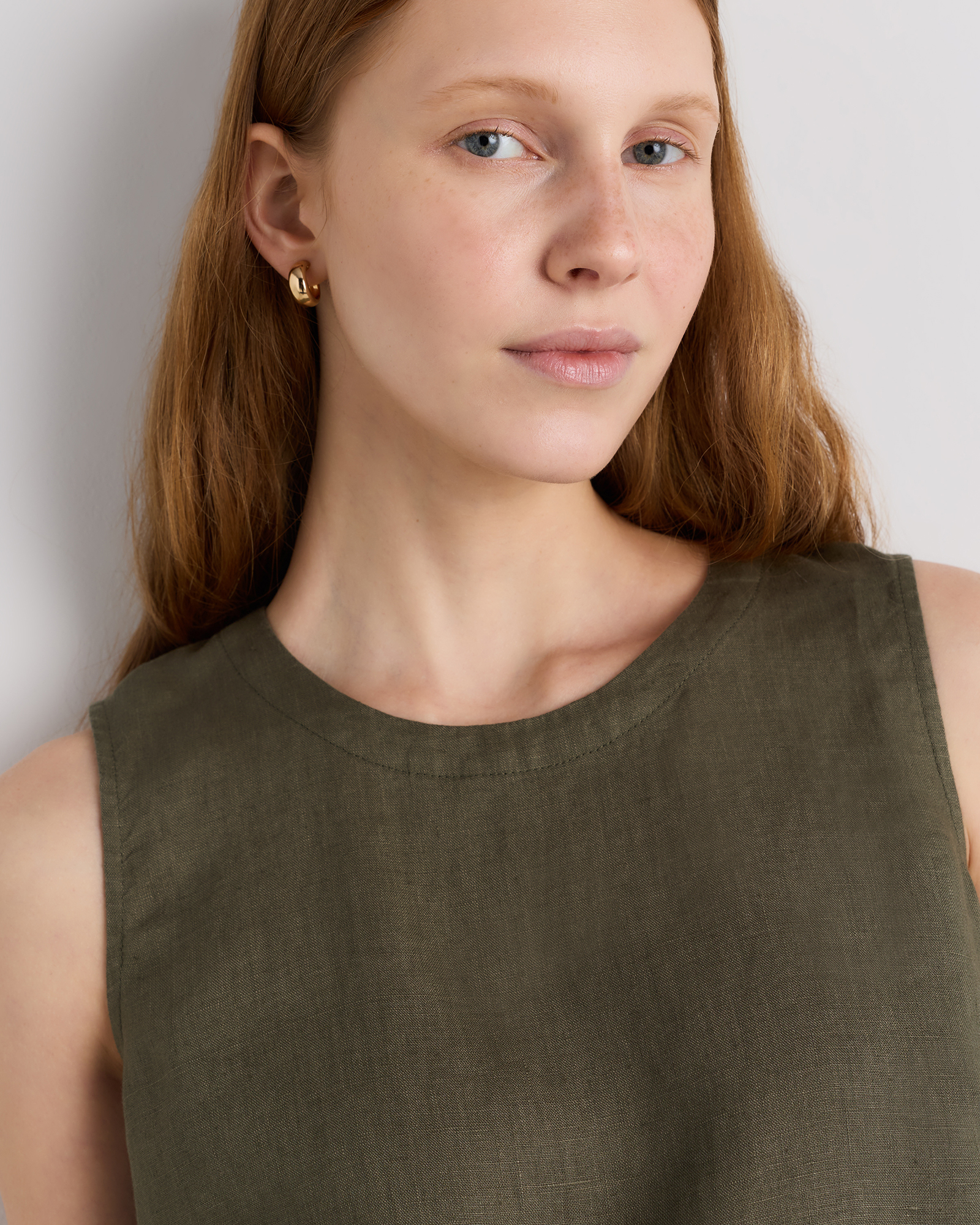 100% European Linen Tank — Image 26