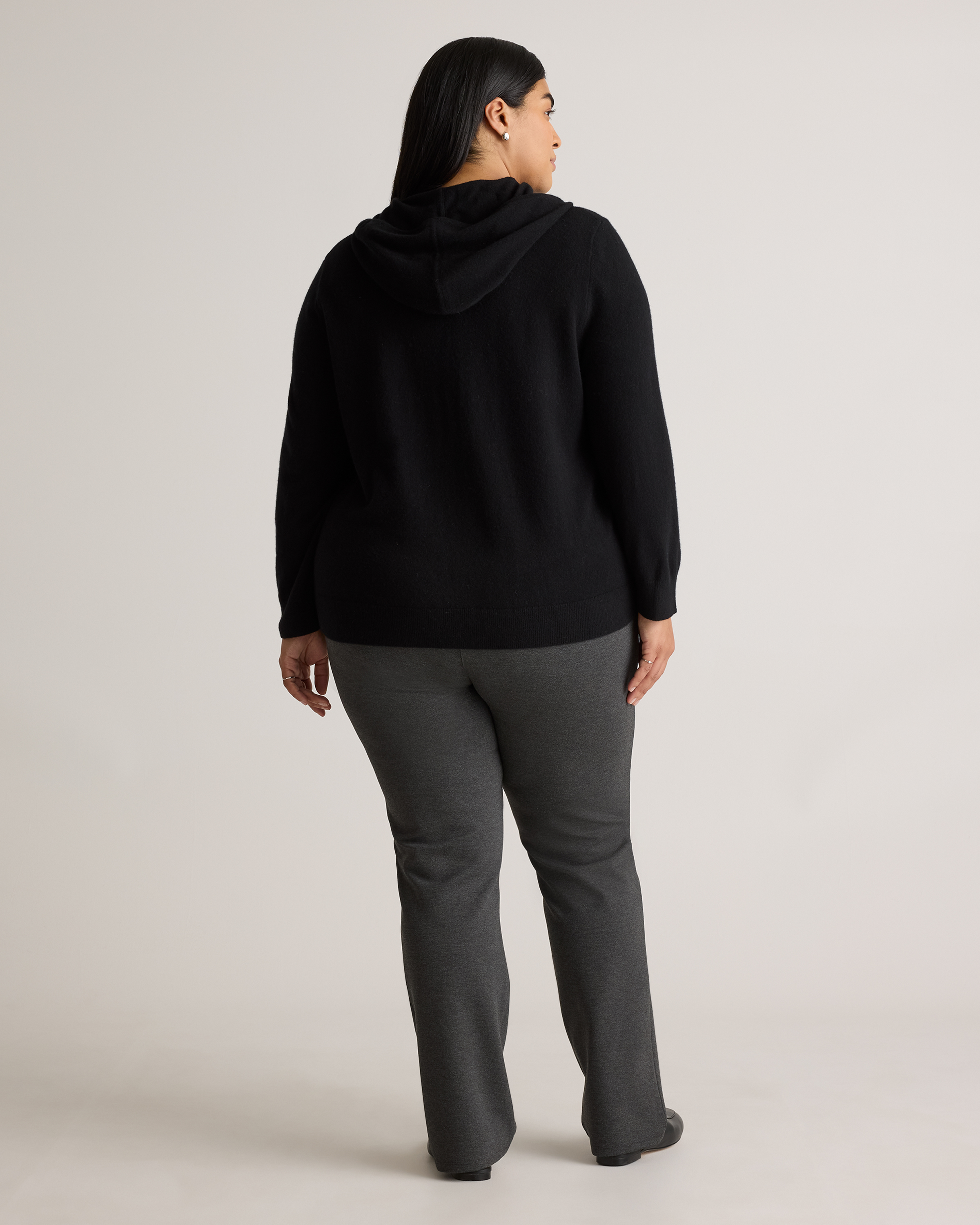 Mongolian Cashmere Full-Zip Hoodie — Image 14