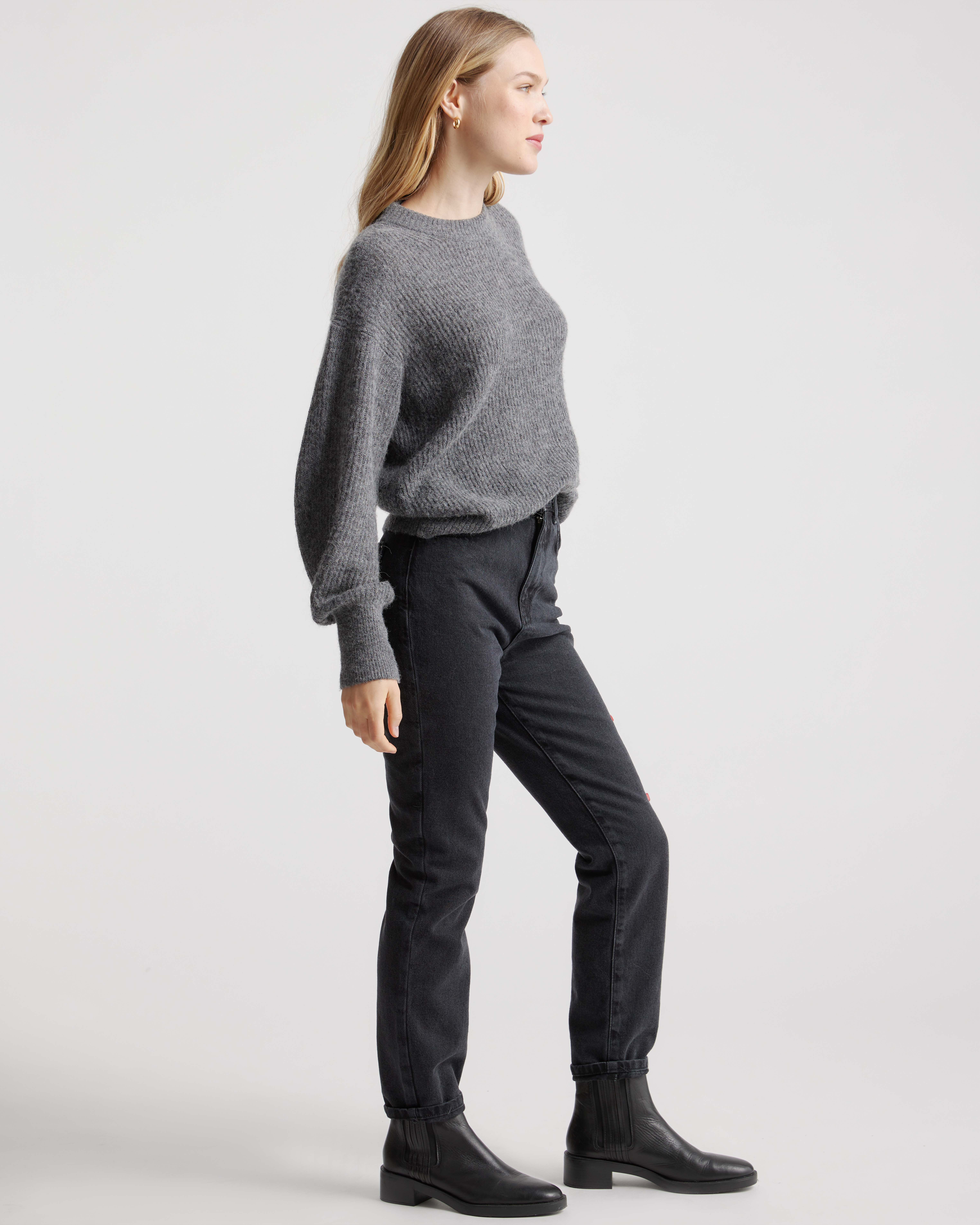 Baby Alpaca-Wool Crew — Image 10