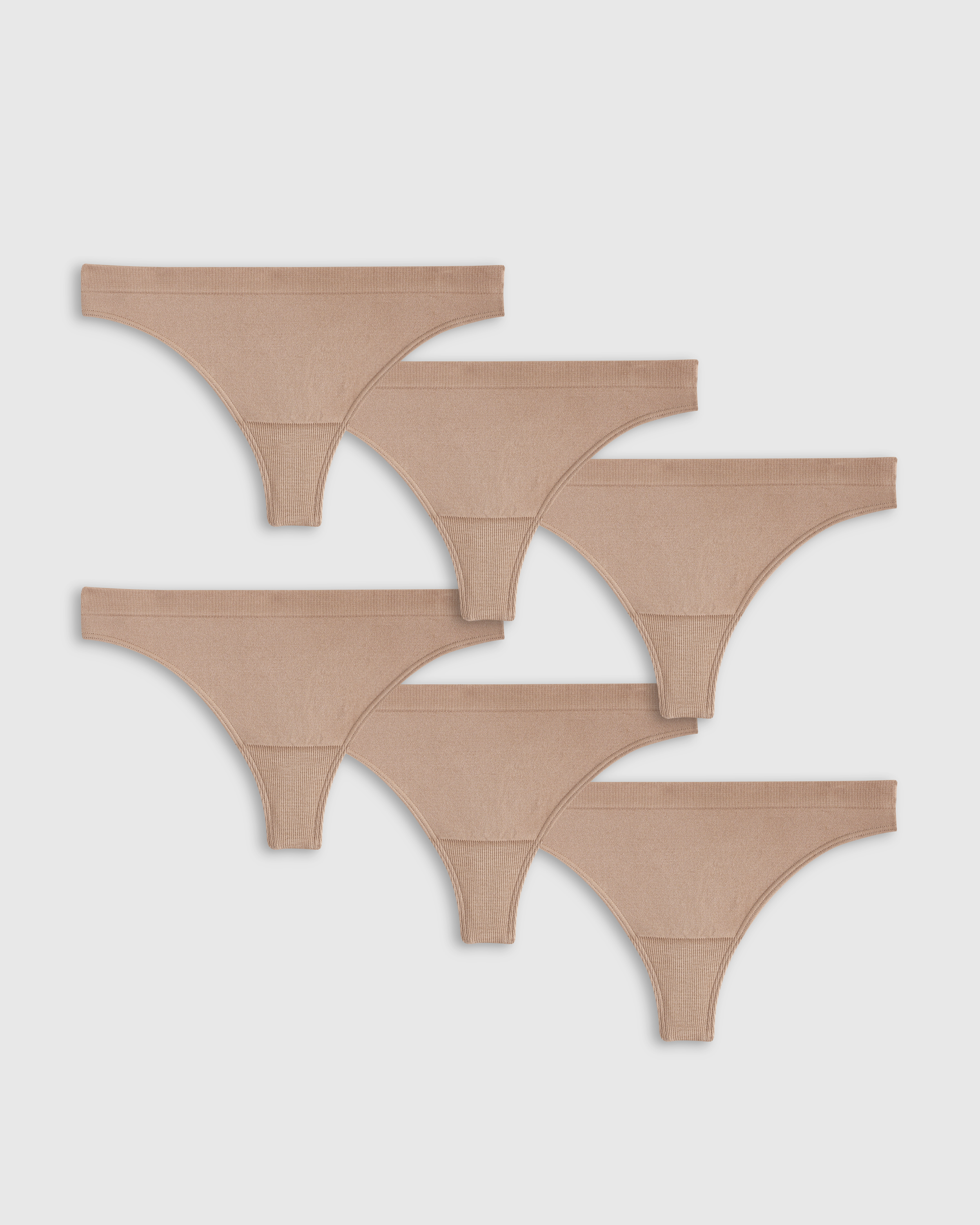 Smoothing Comfort Thong (6-Pack) — Image 16