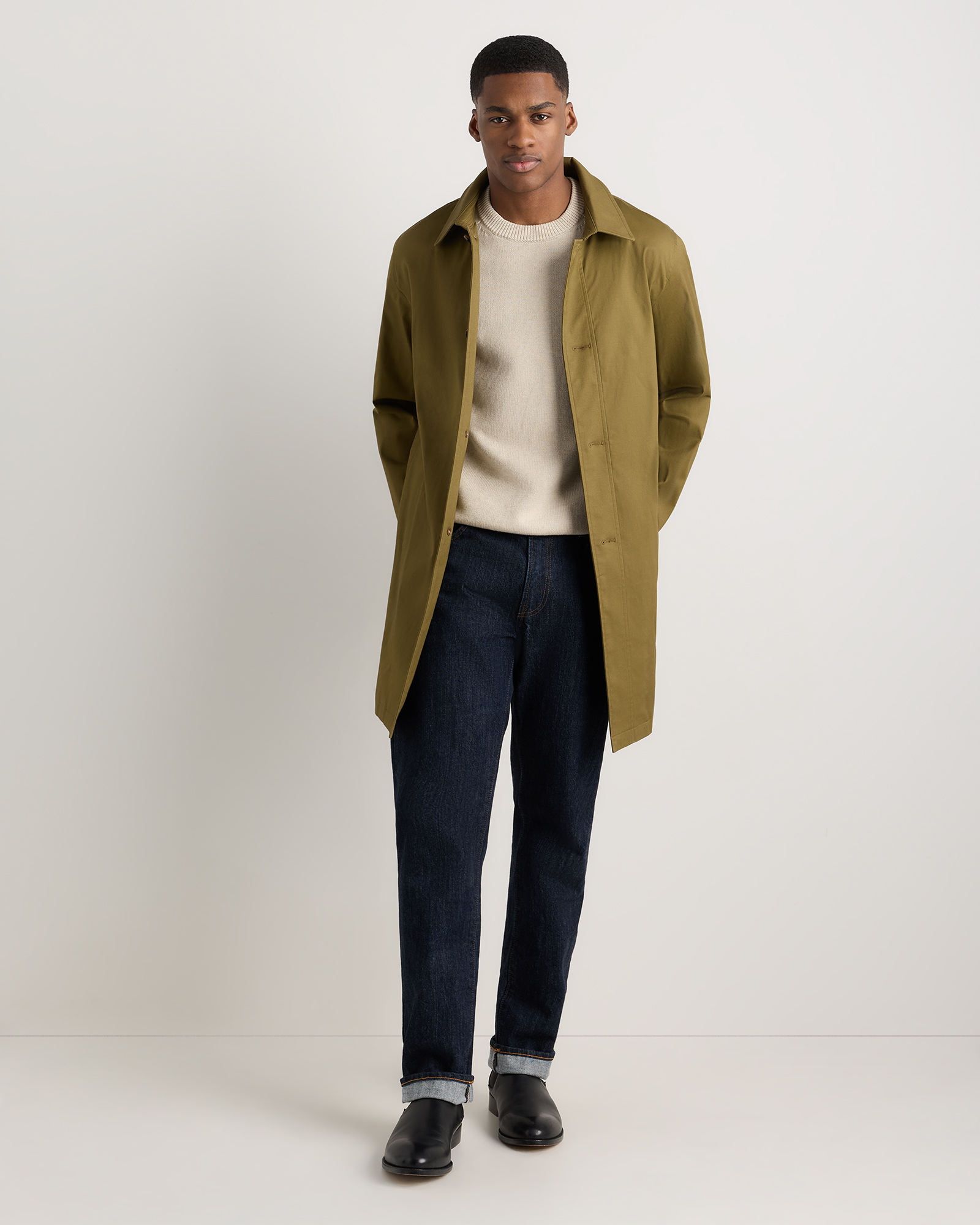 Comfort Stretch Trench Coat — Image 32