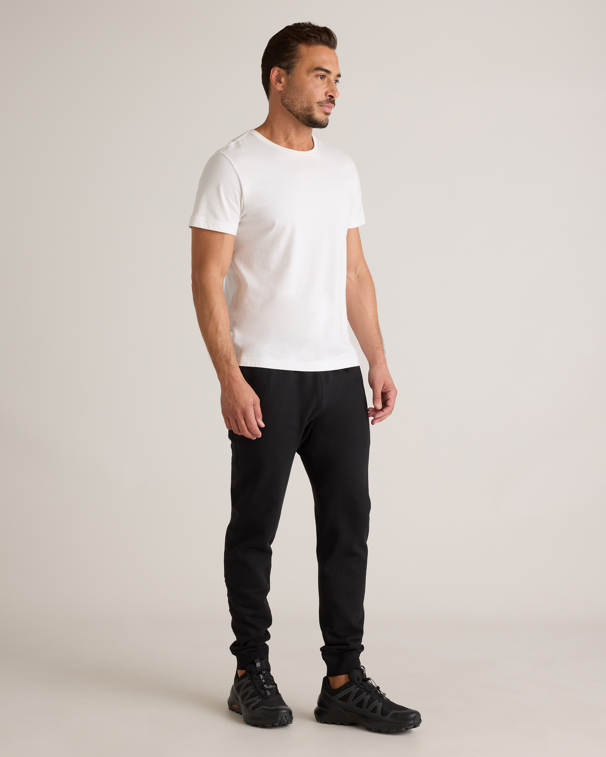 Organic Midweight French Terry Slim Joggers — Image 12