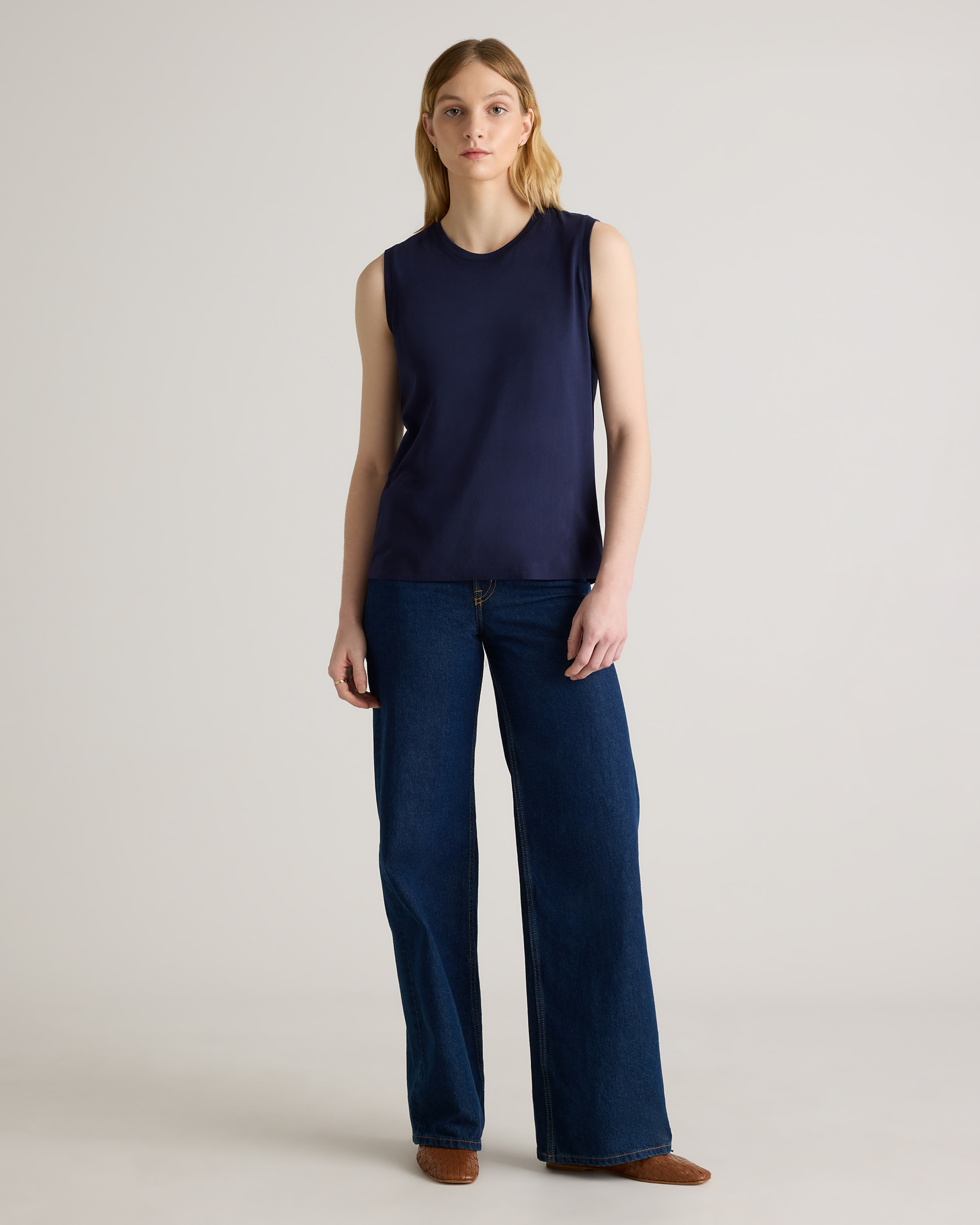 Cotton Modal Muscle Tank — Image 36