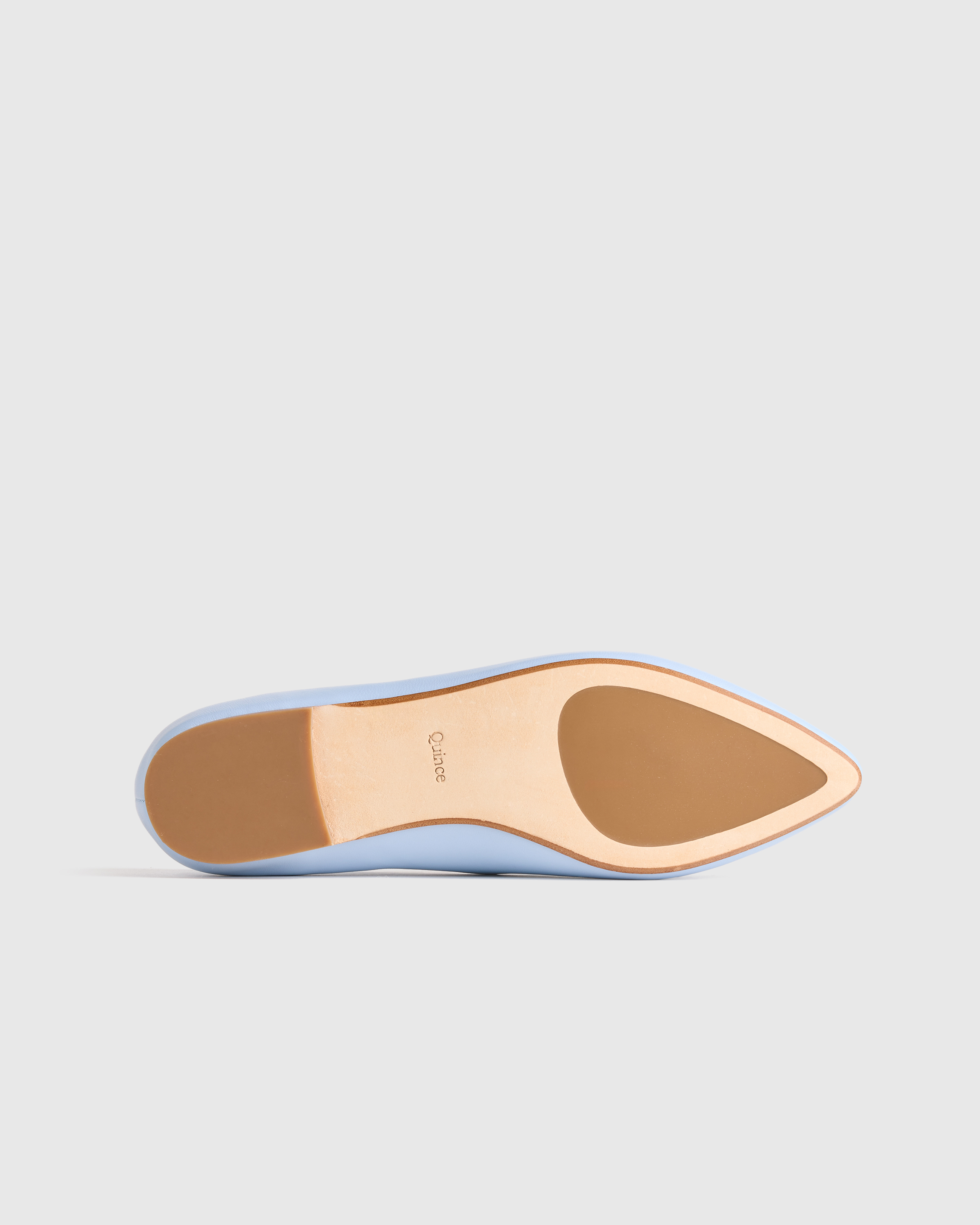 Italian Leather Pointed Bow Flat — Image 15