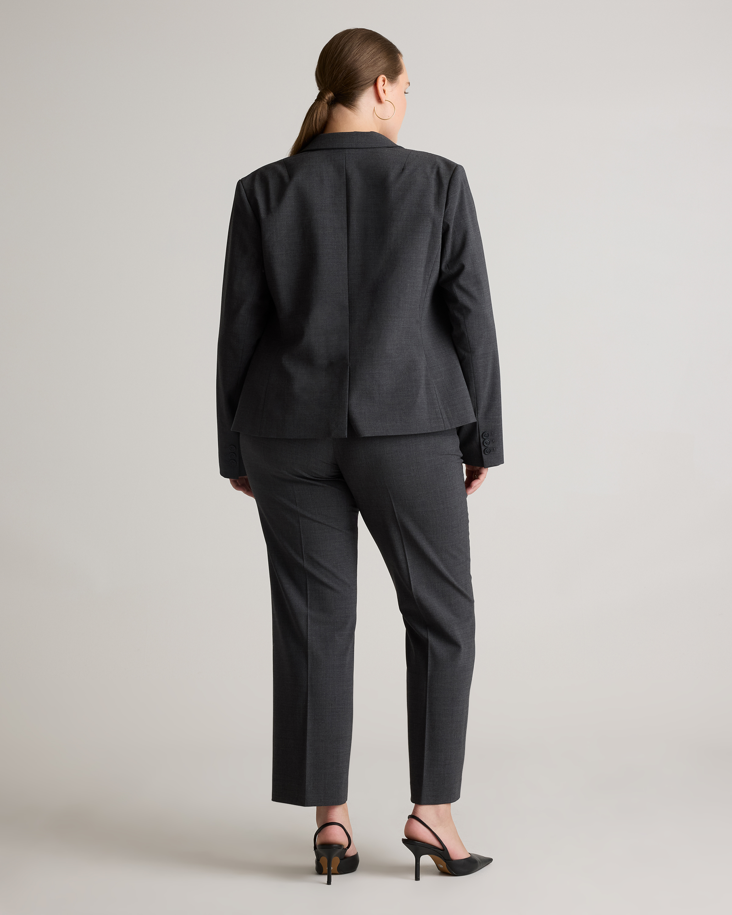 Italian Wool Tailored Blazer — Image 19