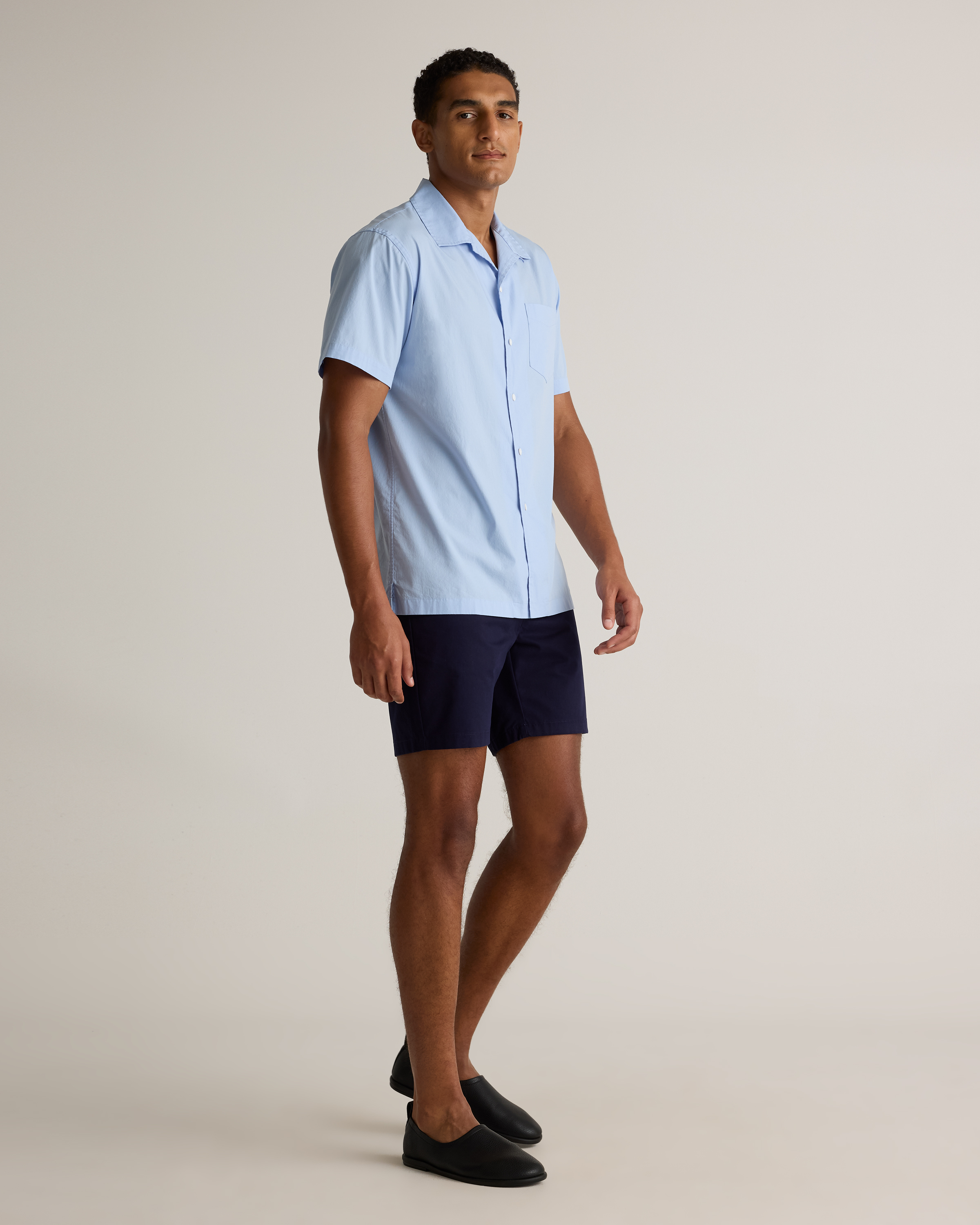 Organic Cotton Classic Stretch Chino Shorts - 7" — Image 13