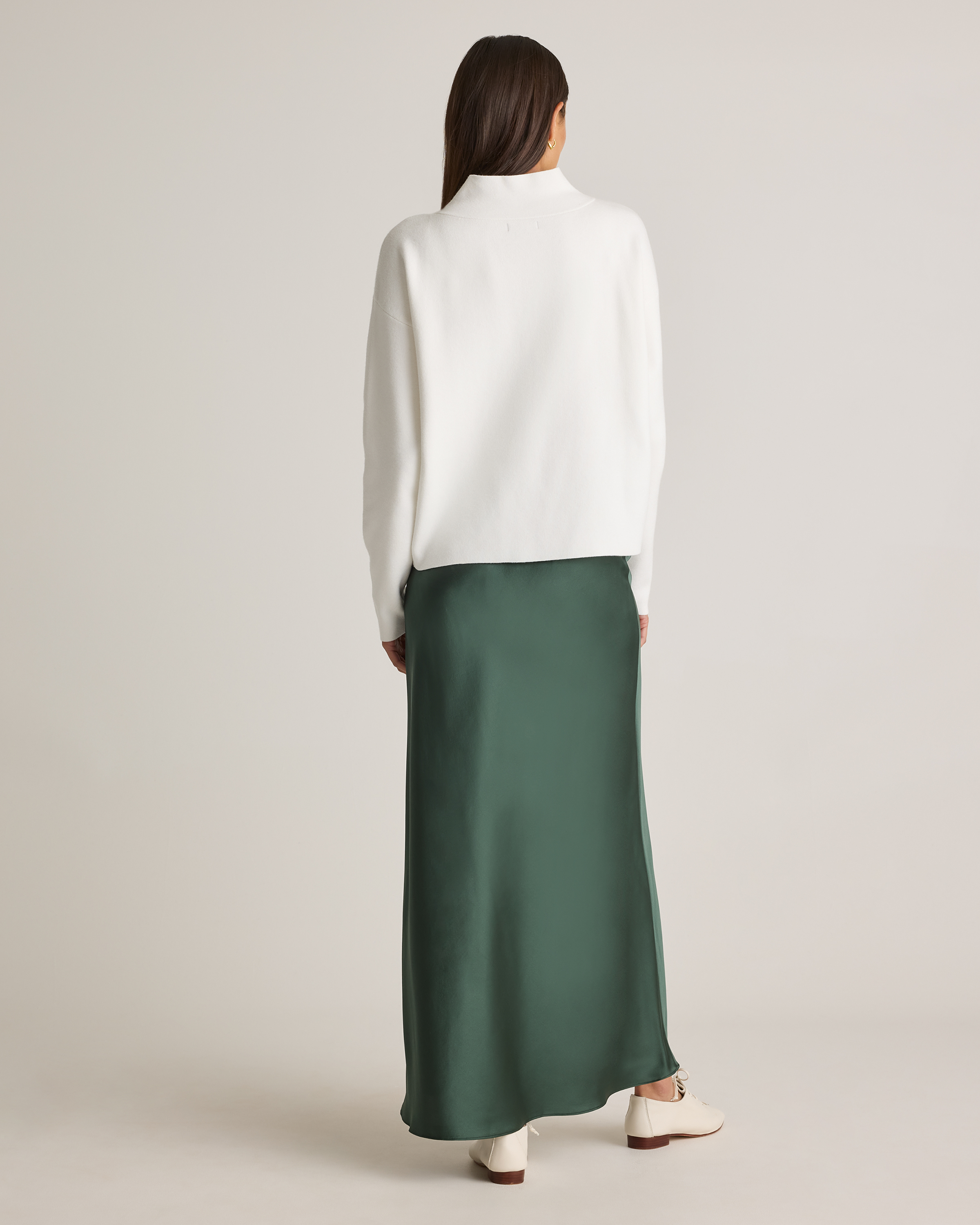 100% Washable Silk Maxi Skirt — Image 29
