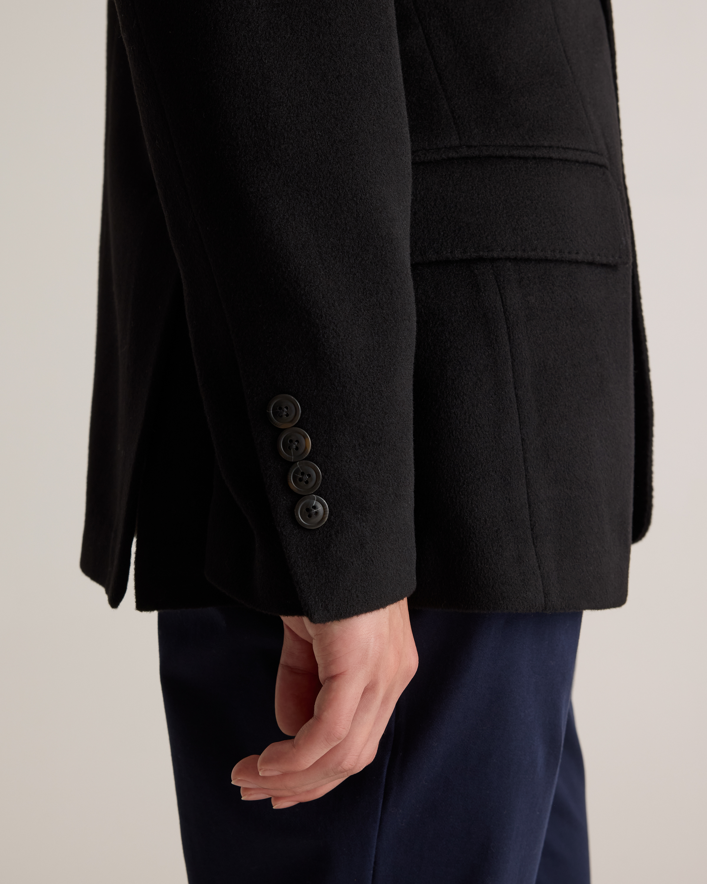 100% Mongolian Cashmere Blazer — Image 4