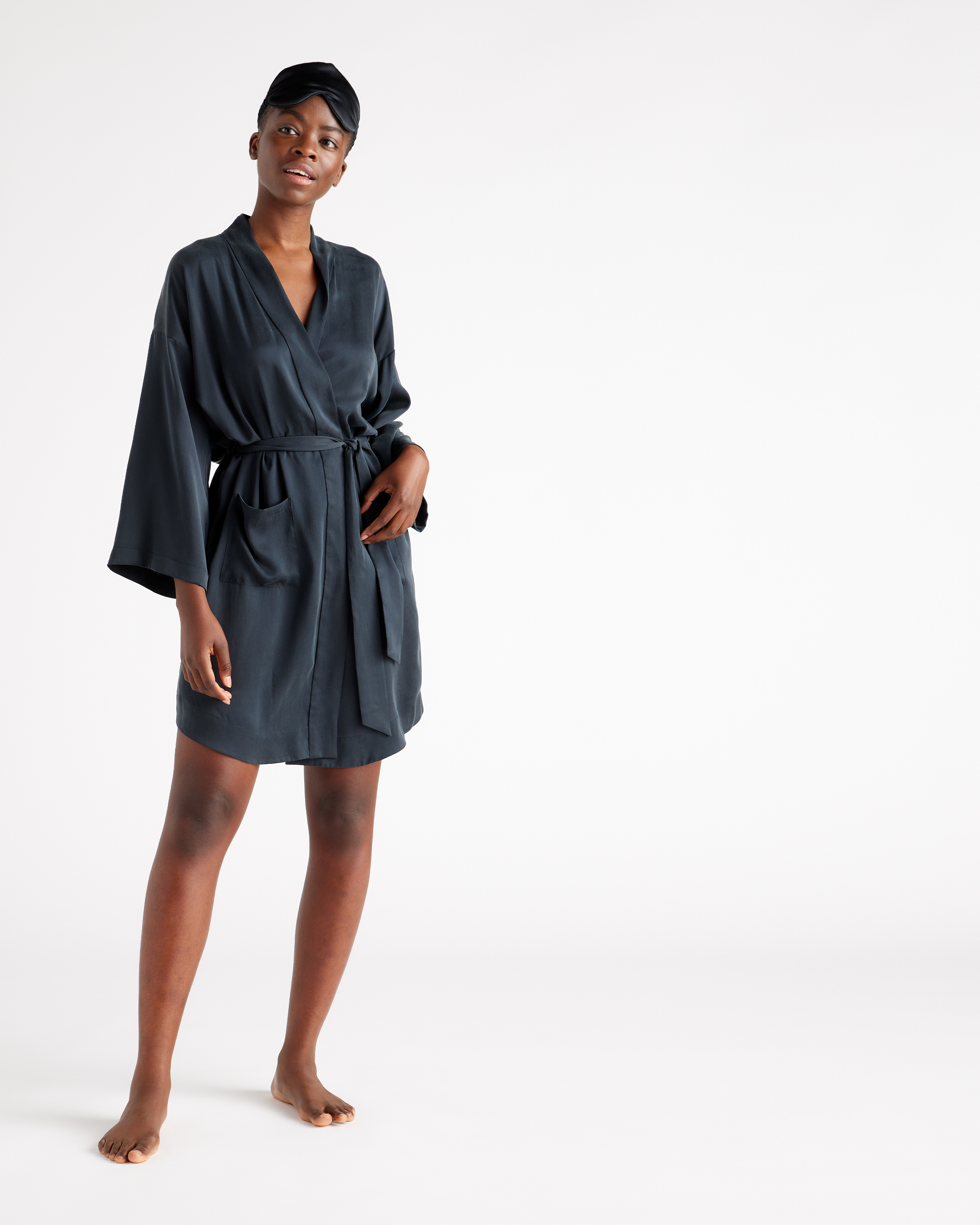 100% Washable Silk Robe — Image 10