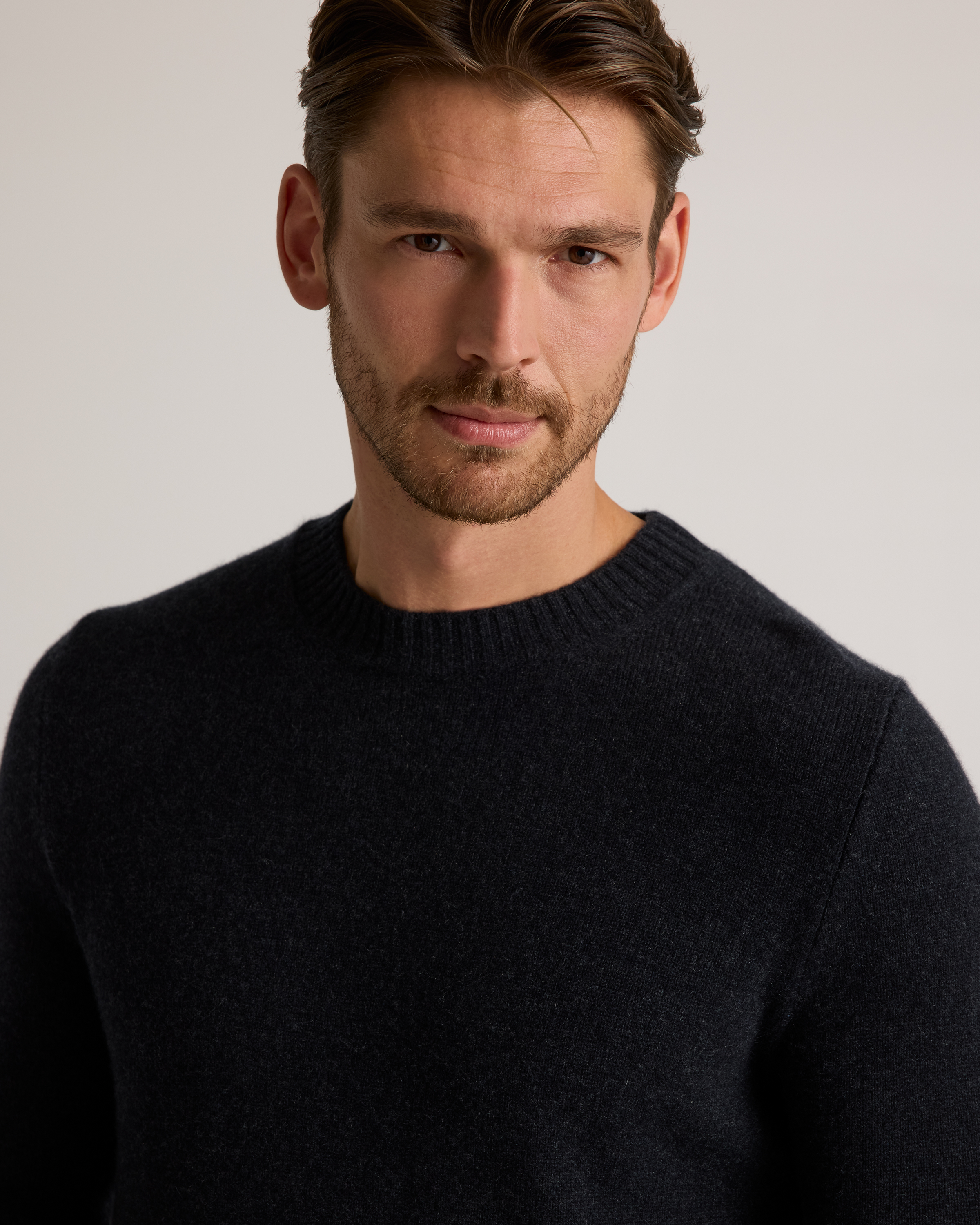Luxe Baby Cashmere Crewneck Sweater — Image 3