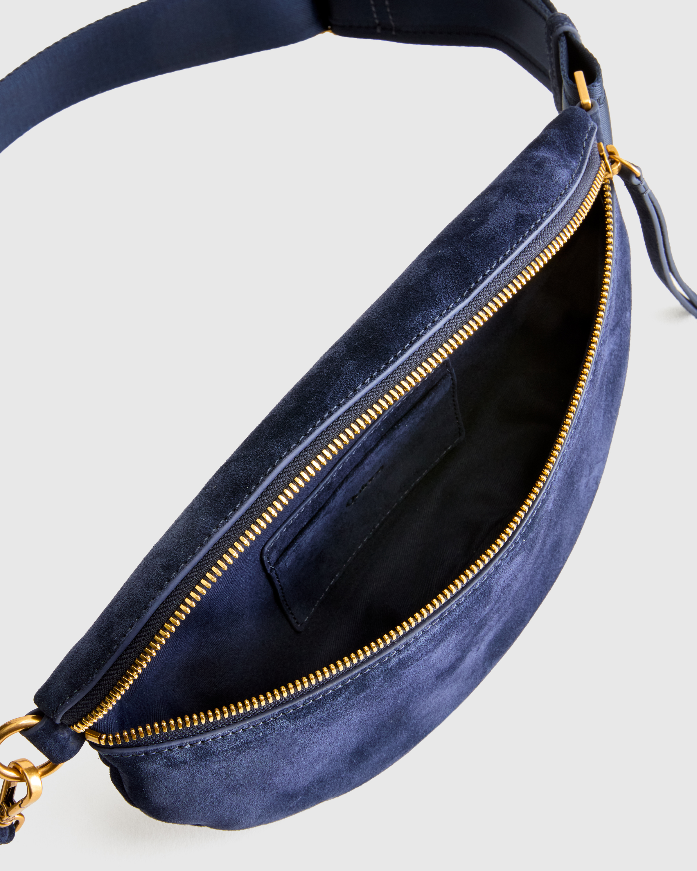 Italian Suede Sling Bag — Image 15