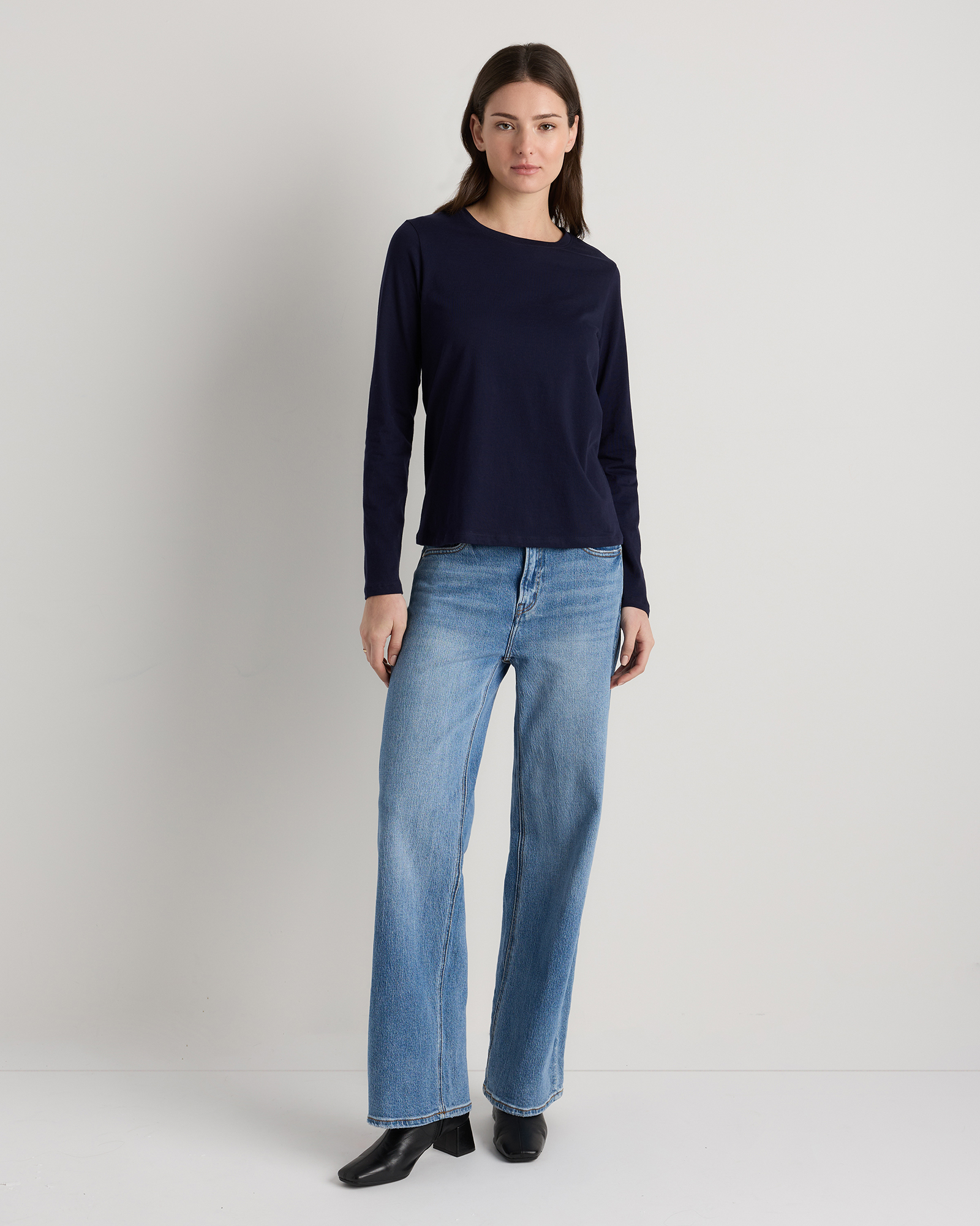 100% Organic Cotton Long Sleeve Swing Tee — Image 11