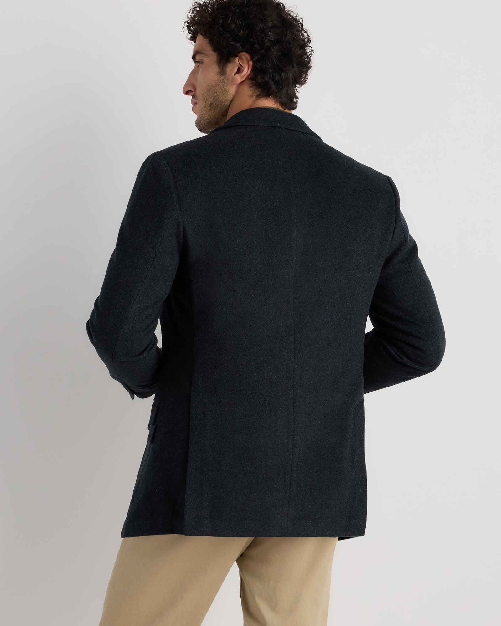 100% Mongolian Cashmere Blazer — Image 16