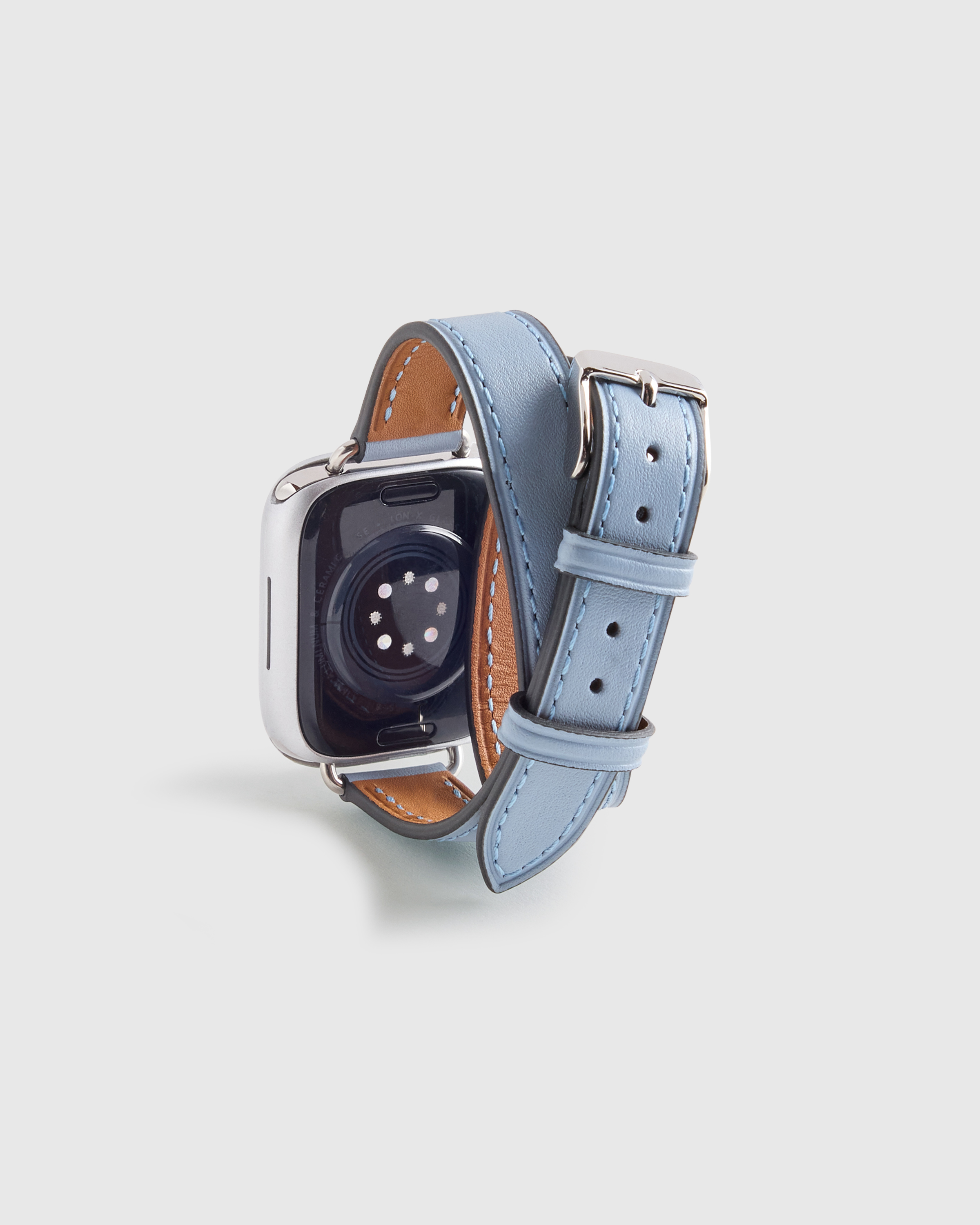 Leather Double Wrap Smartwatch Band — Image 9