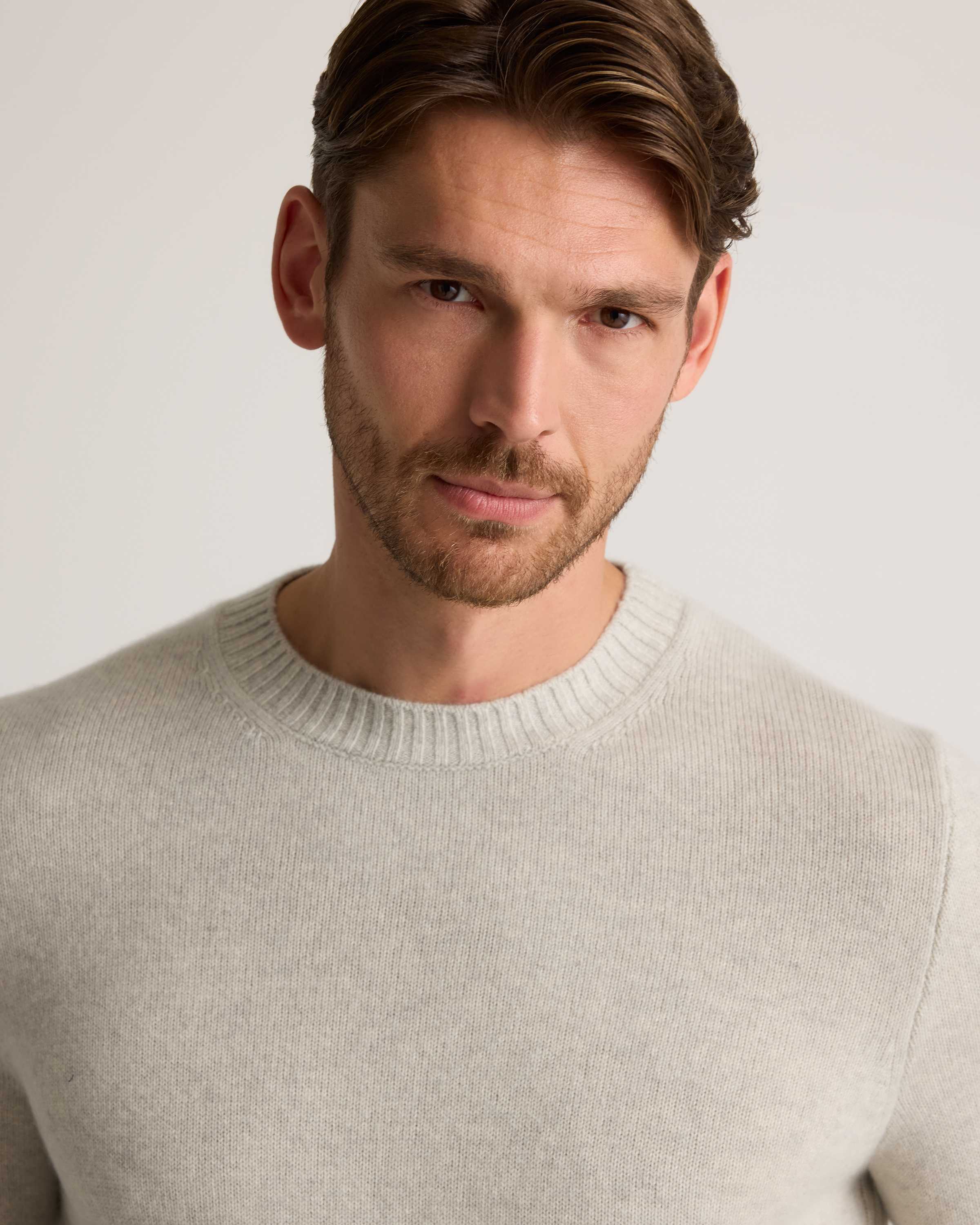 Luxe Baby Cashmere Crewneck Sweater — Image 4