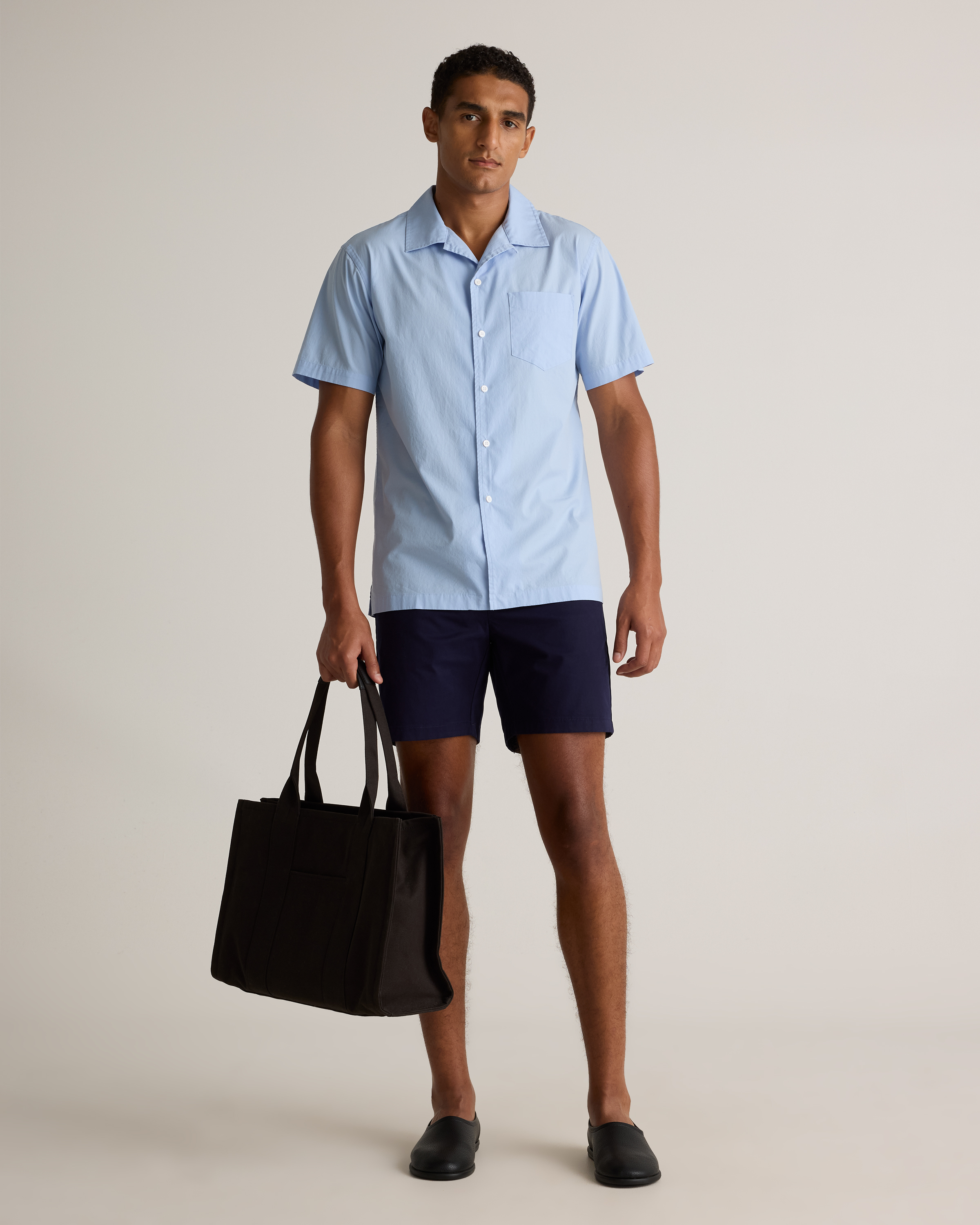Organic Cotton Classic Stretch Chino Shorts - 7" — Image 9