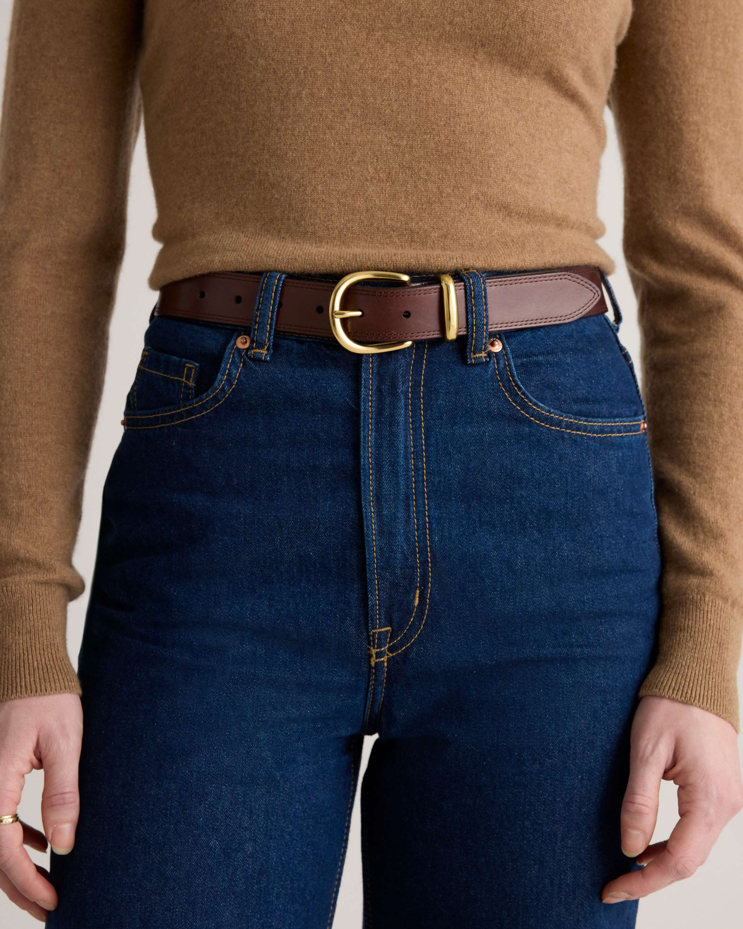 Allegra European Leather Belt — Image 5