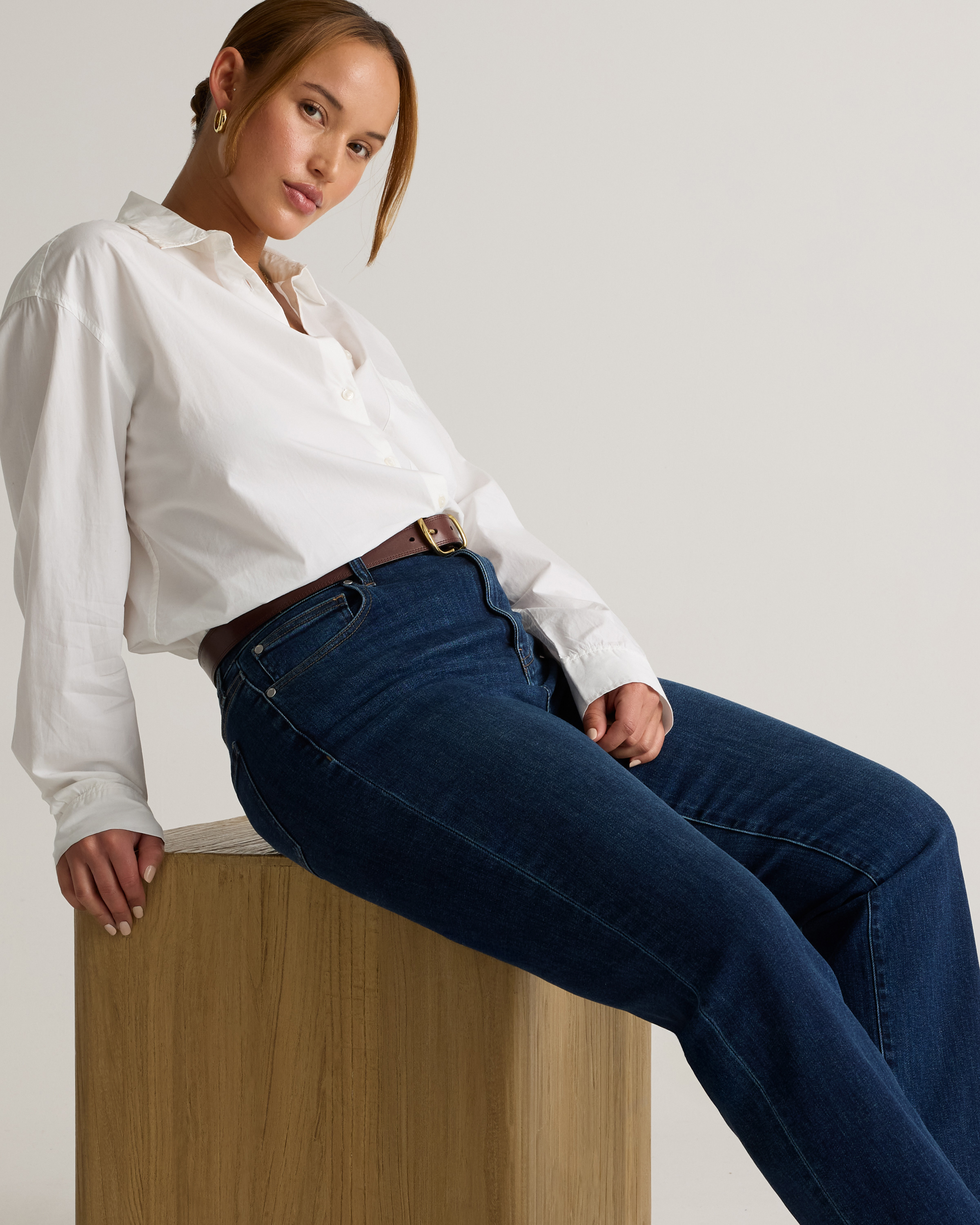 Bella Stretch Straight Jeans — Image 76