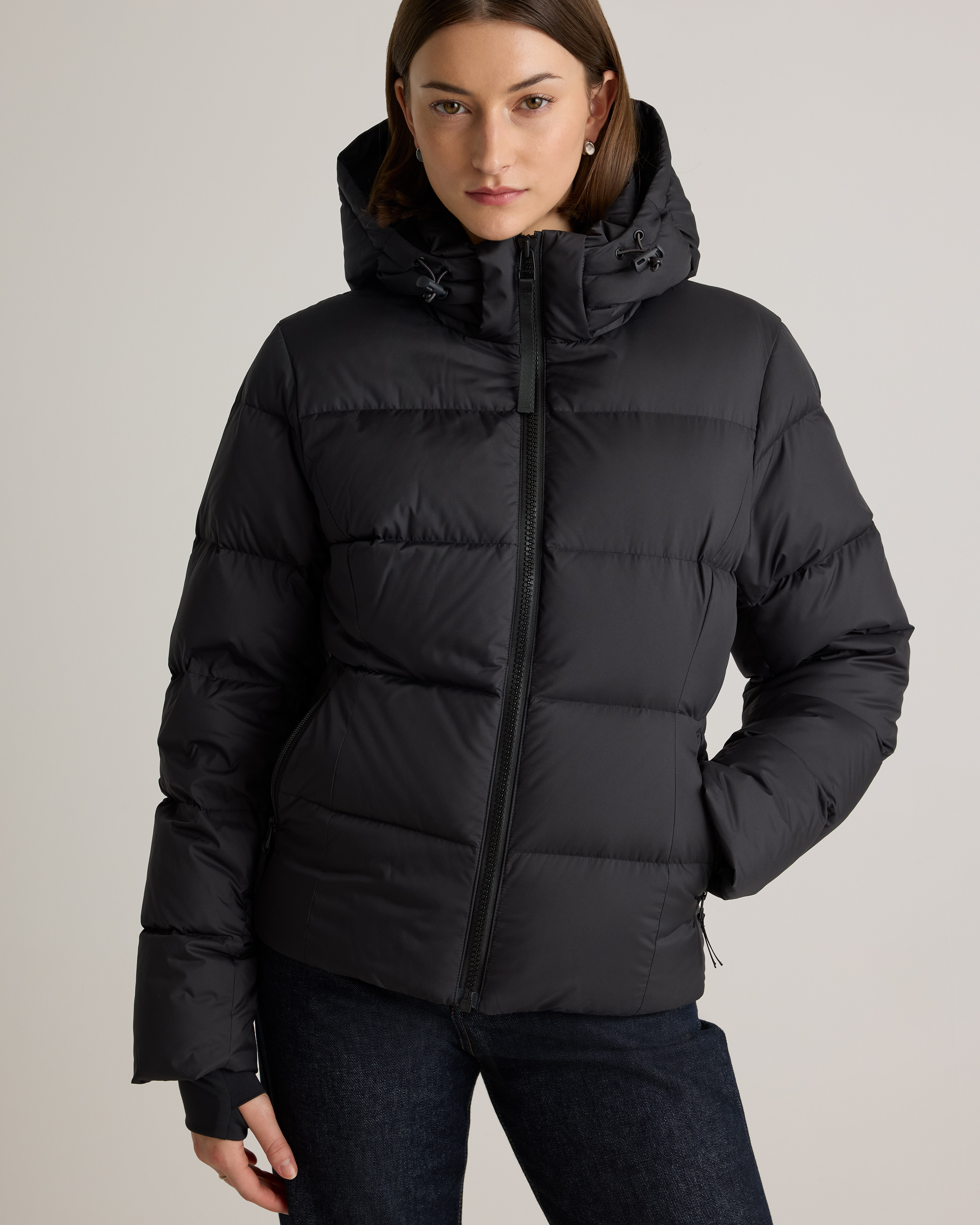 Responsible Down Cinch Waist Puffer Jacket — Image 12