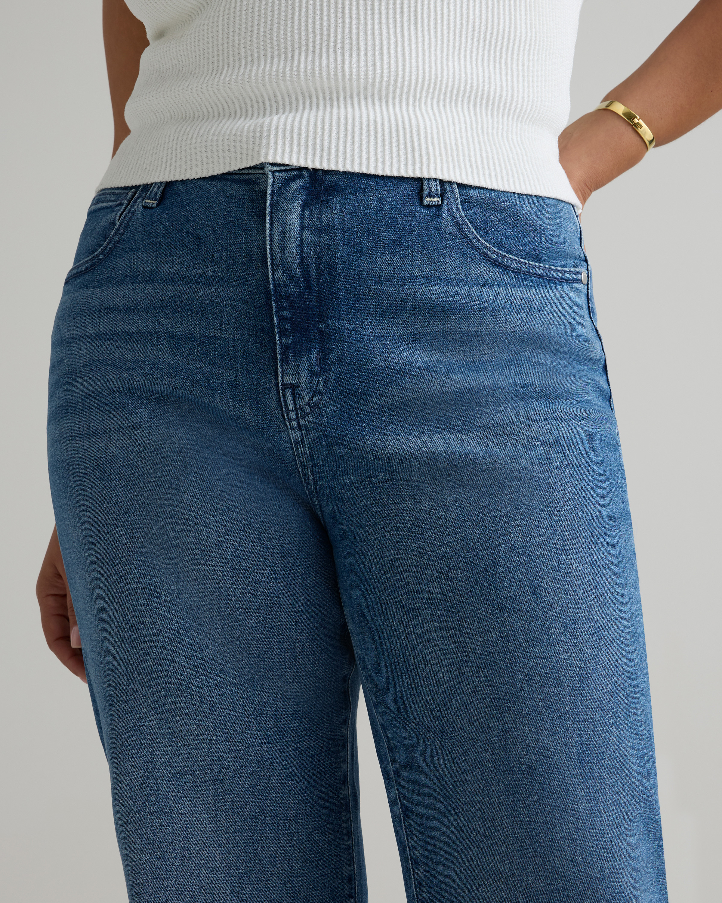 Bella Stretch Straight Jeans — Image 5